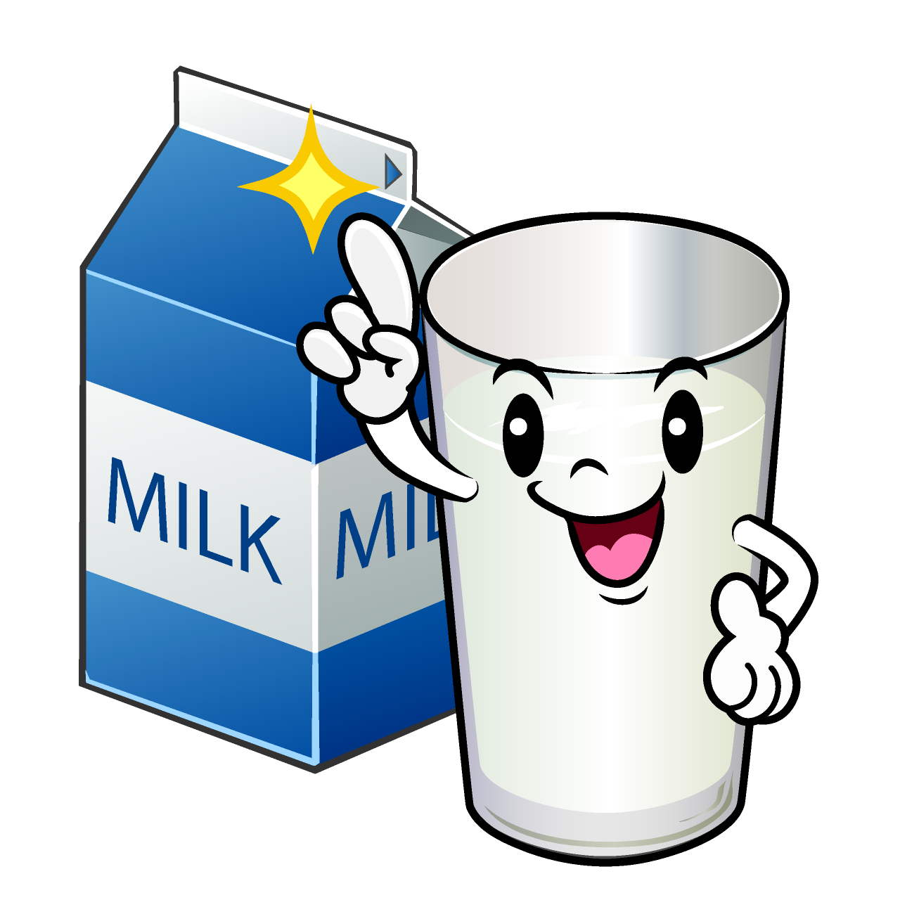 Pointing Milk