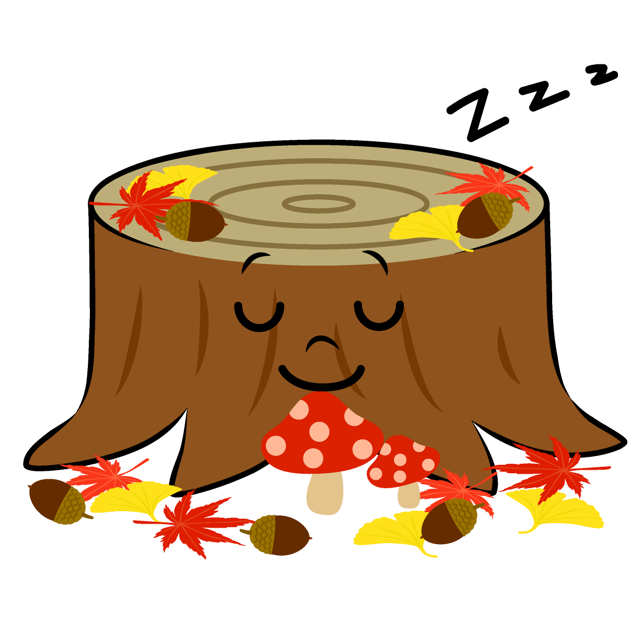 Sleeping Tree Stump