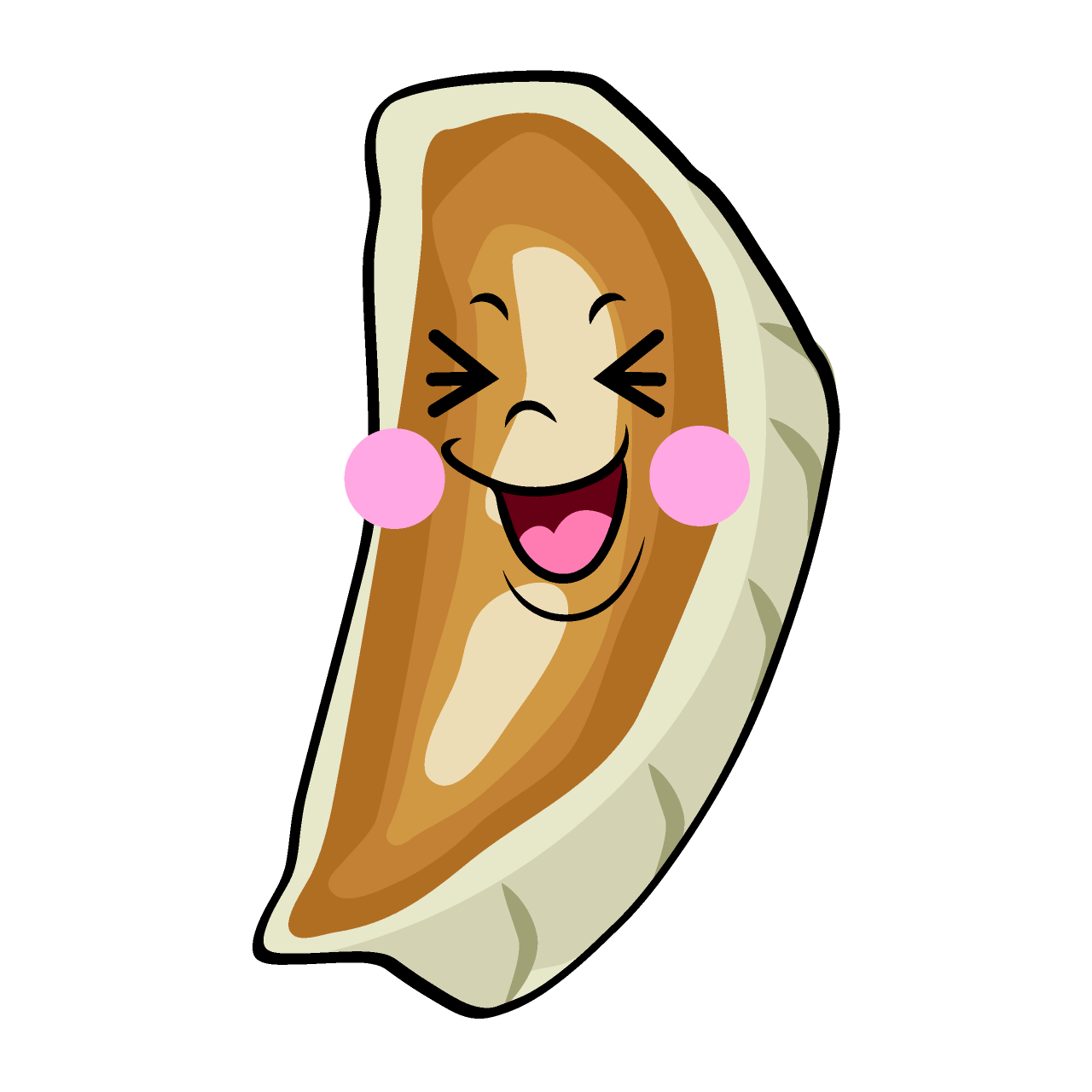 笑う餃子