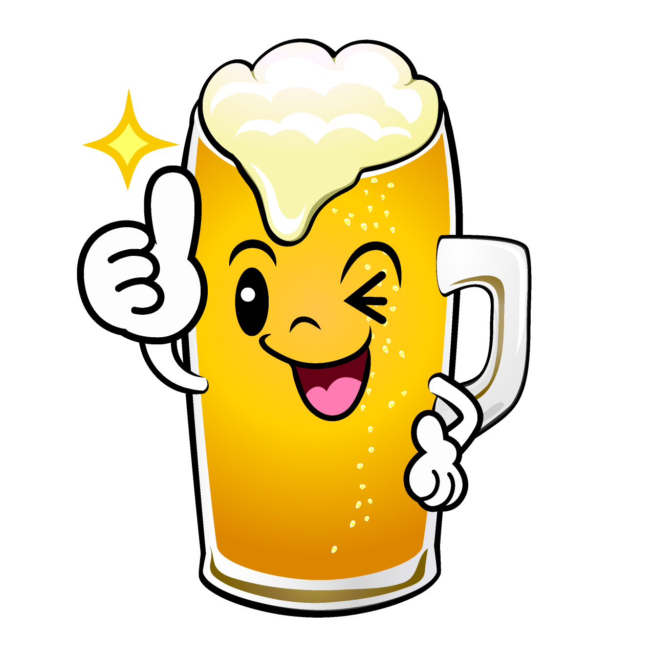 Thumbs Up Draft Beer