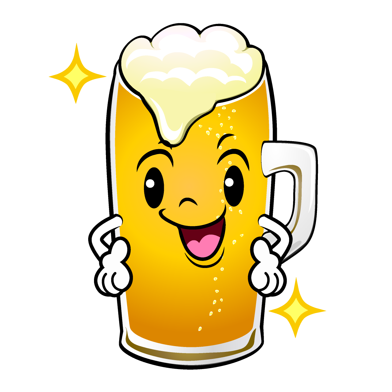 Posing Draft Beer