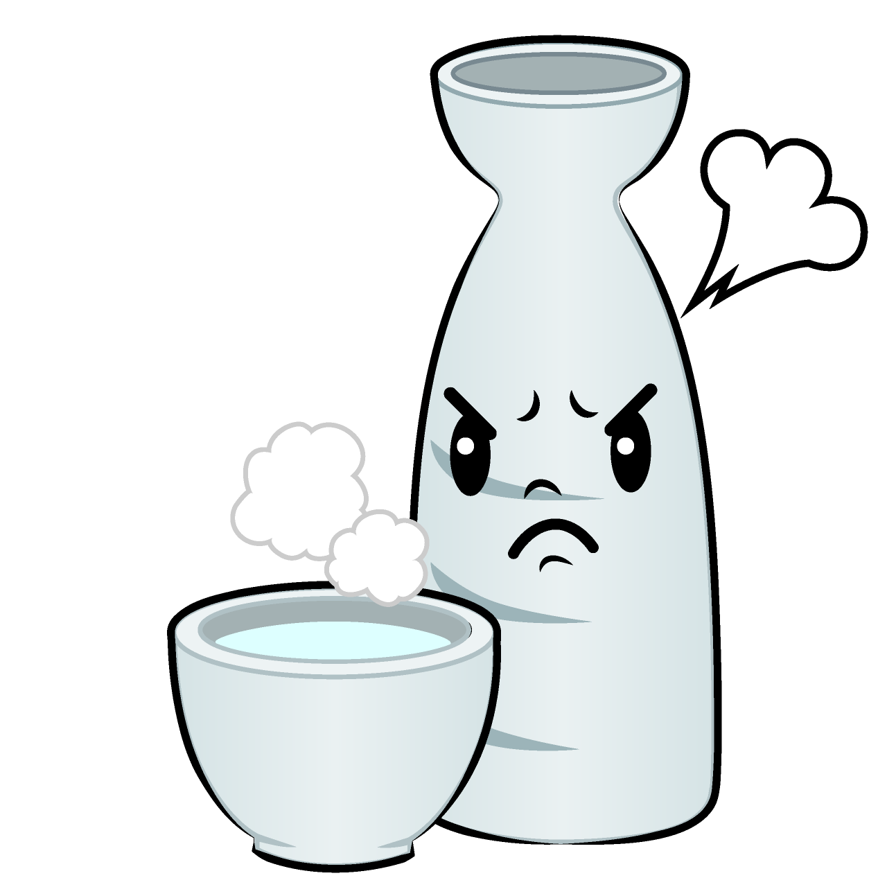 Angry Hot Sake