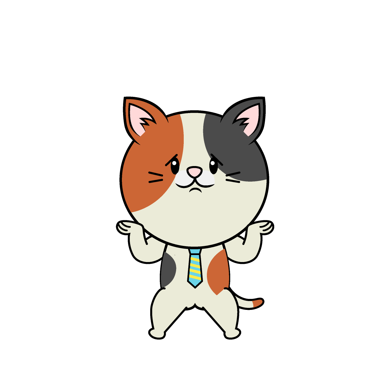 困るねこリーマン（ミケ）