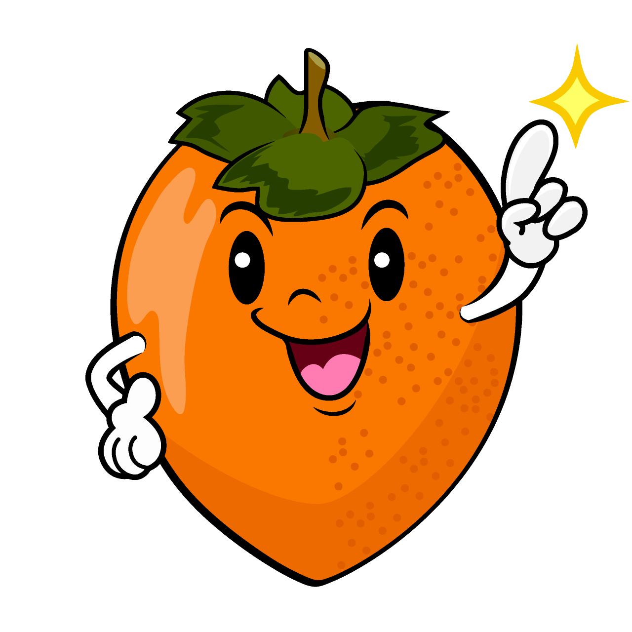 Pointing Astringent Persimmon