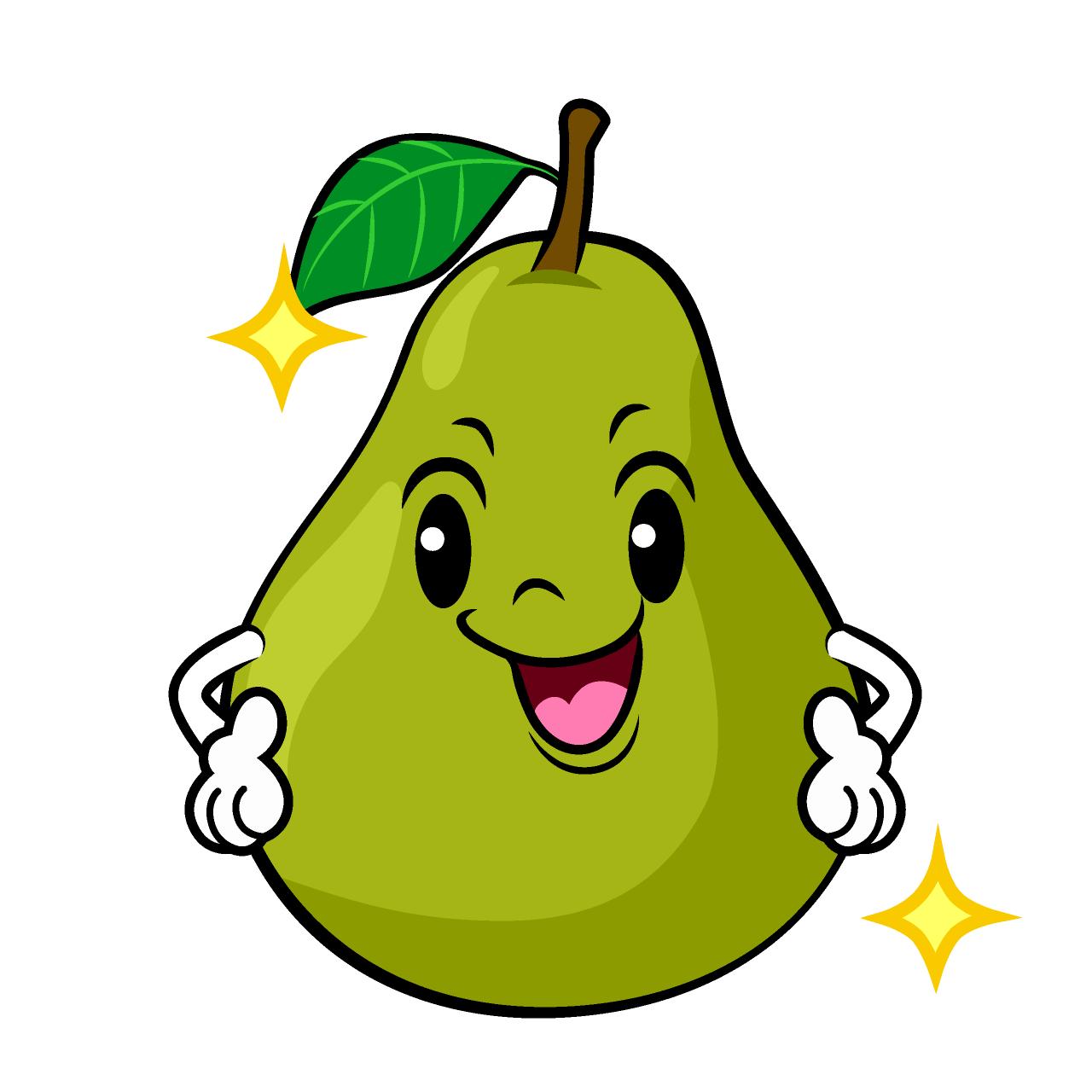 Posing Pear