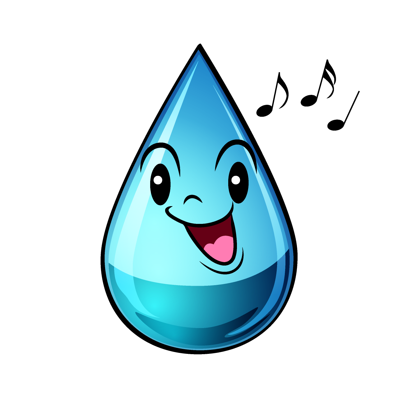 歌う水滴
