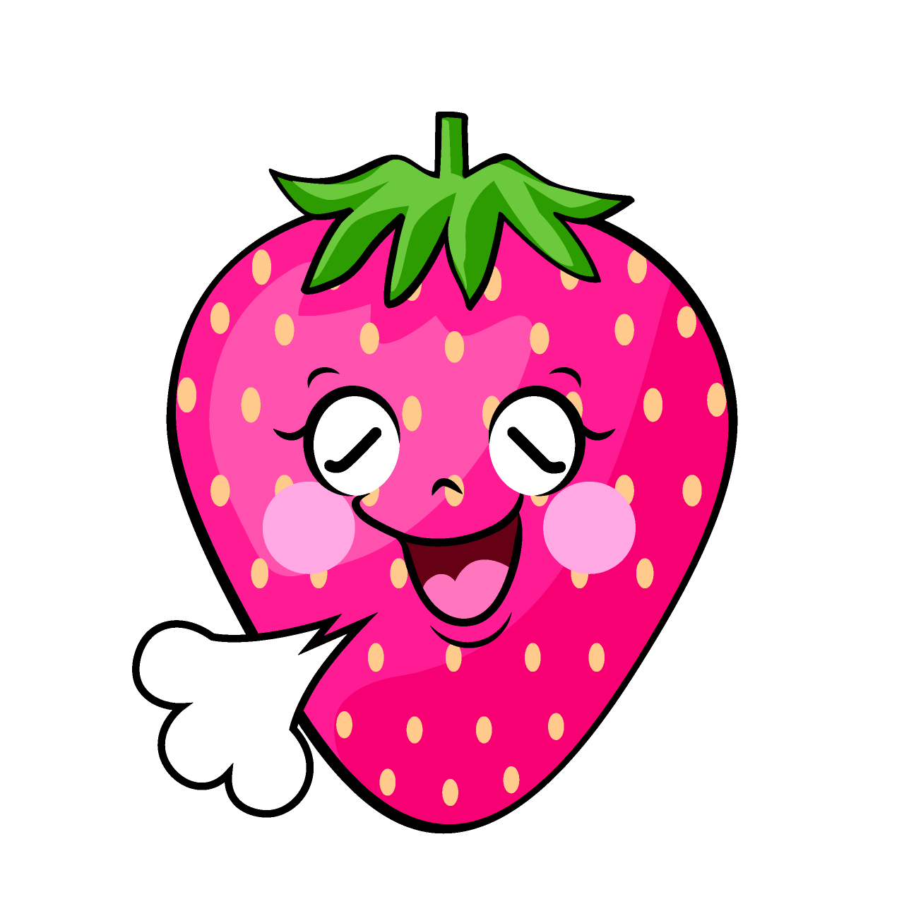 Relieved Pink Strawberry