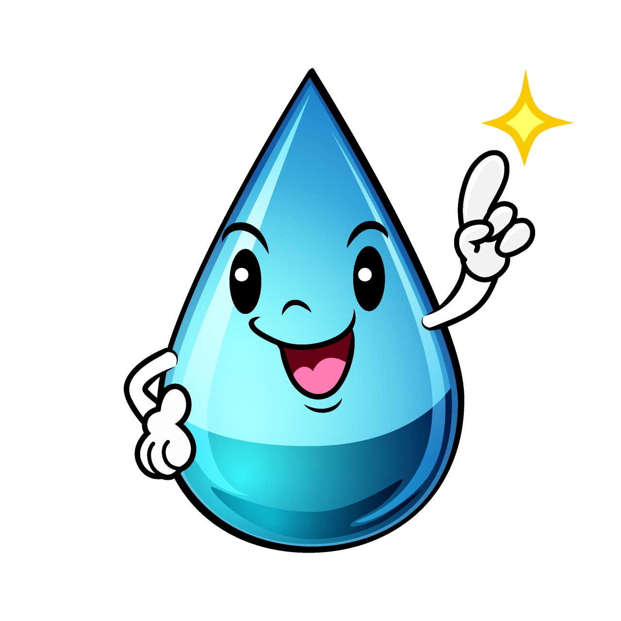 指差し水滴