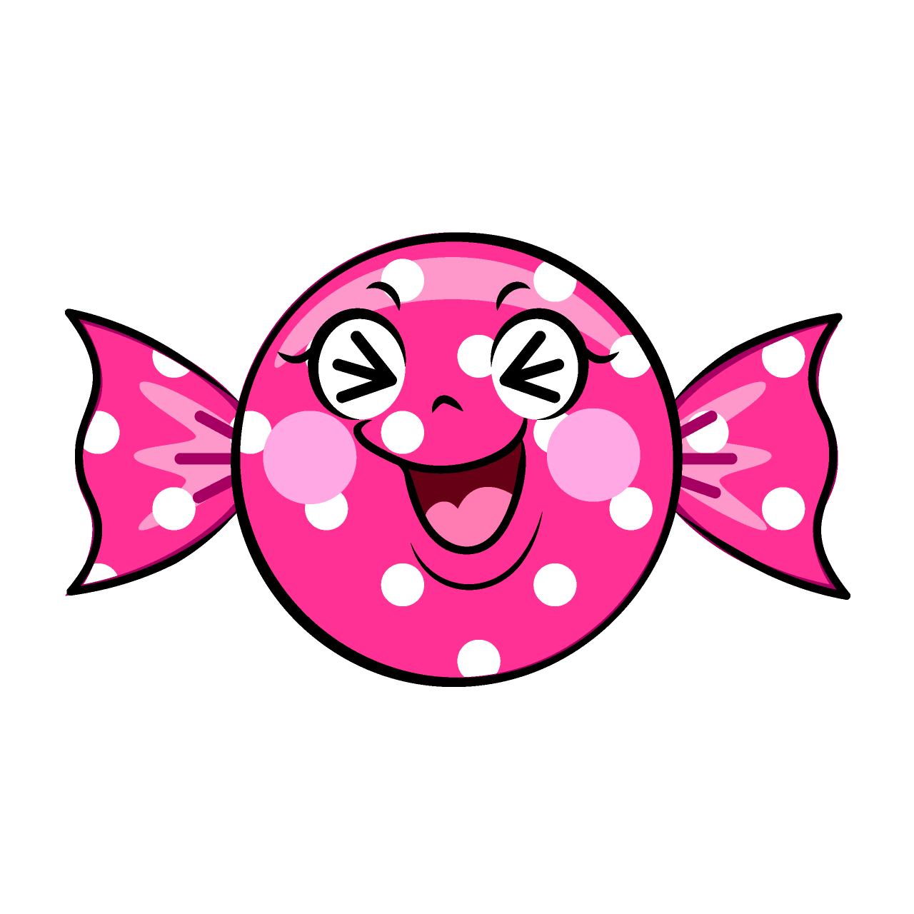 Laughing Pink Candy
