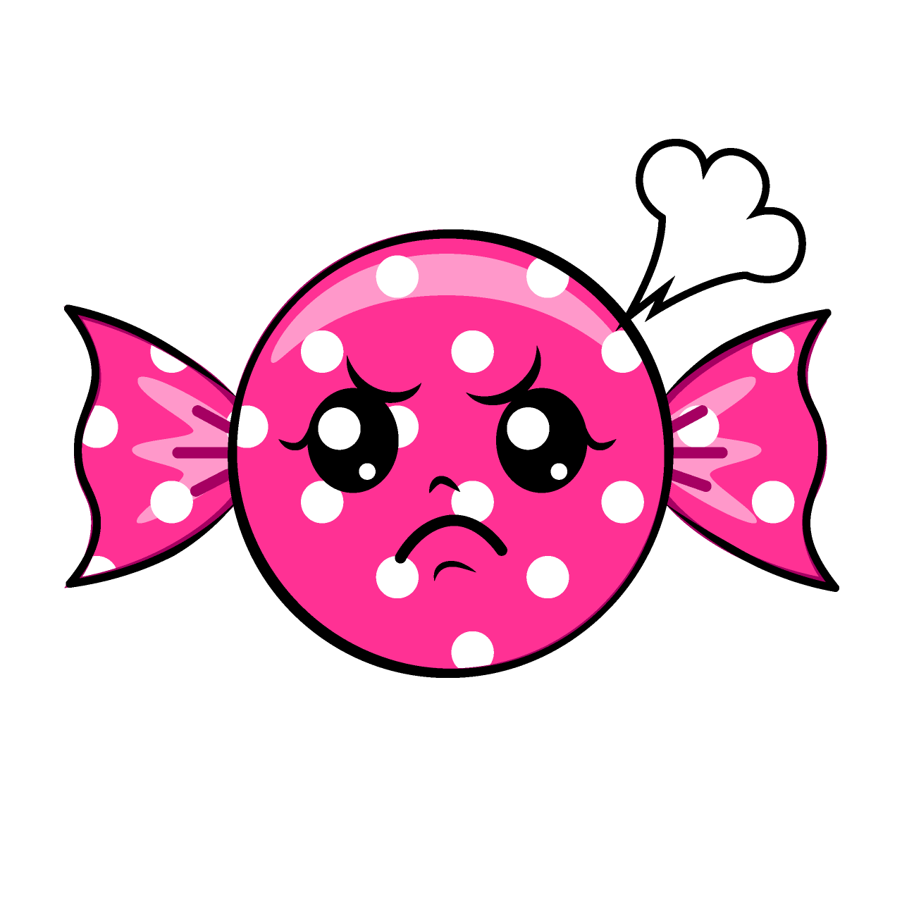 Angry Pink Candy