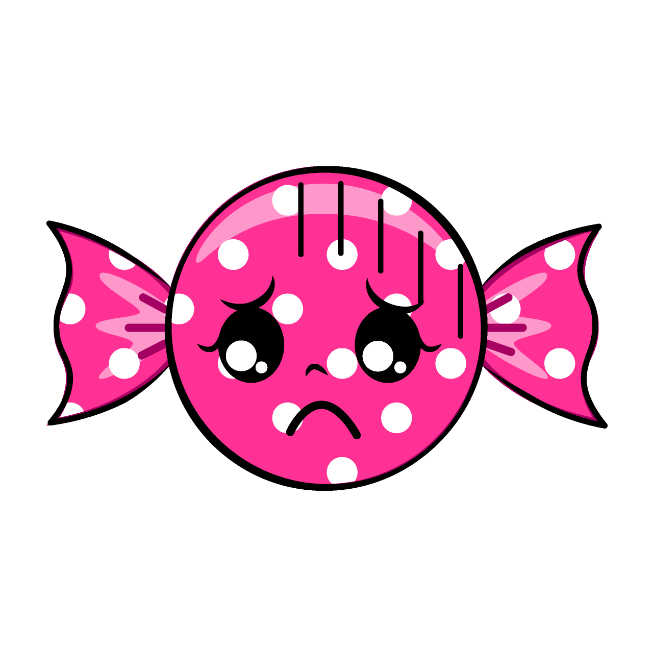 Bowing Pink Candy