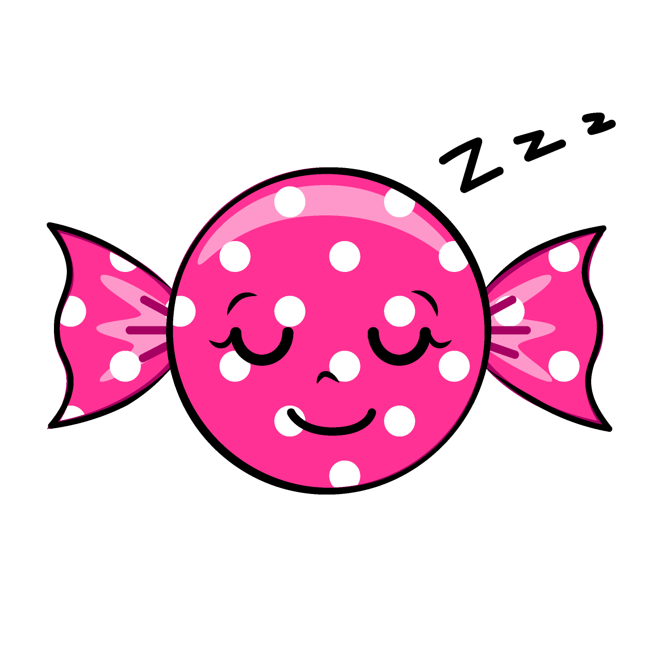 Sleeping Pink Candy