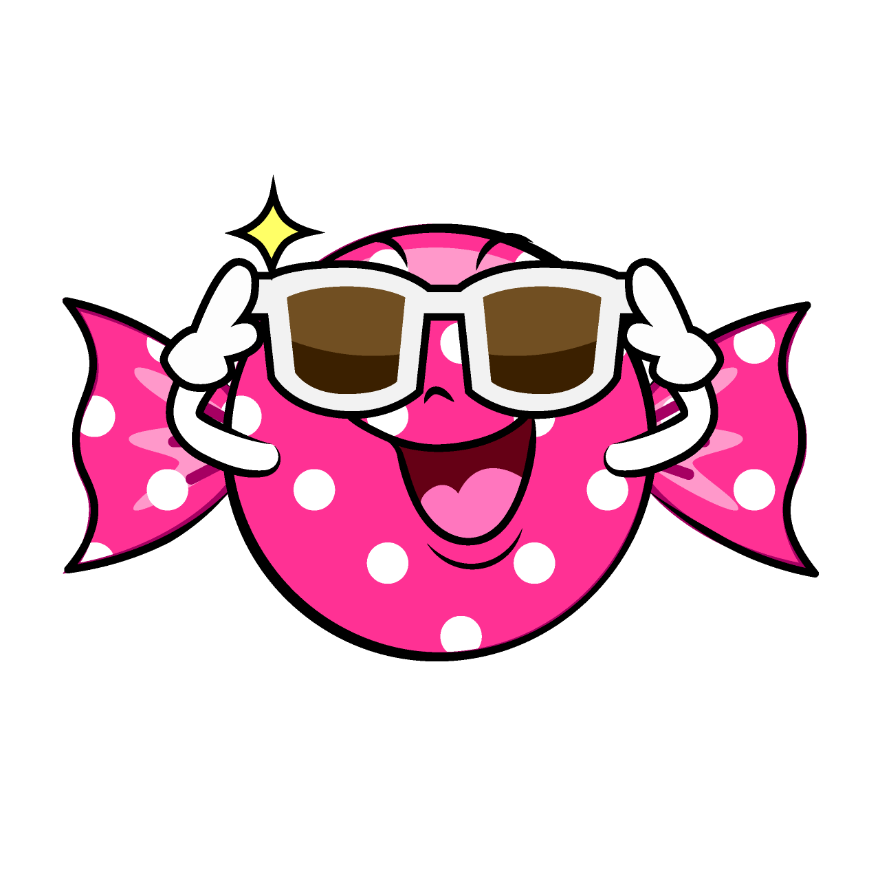 Sunglasses Pink Candy