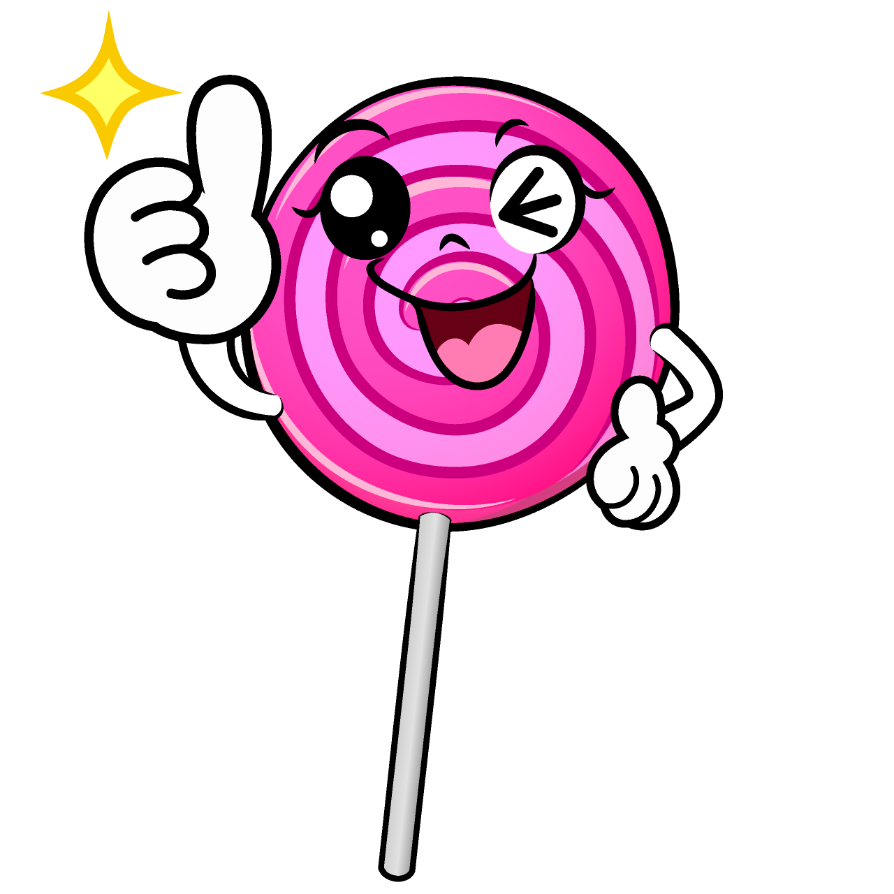 Thumbs Up Lollipop