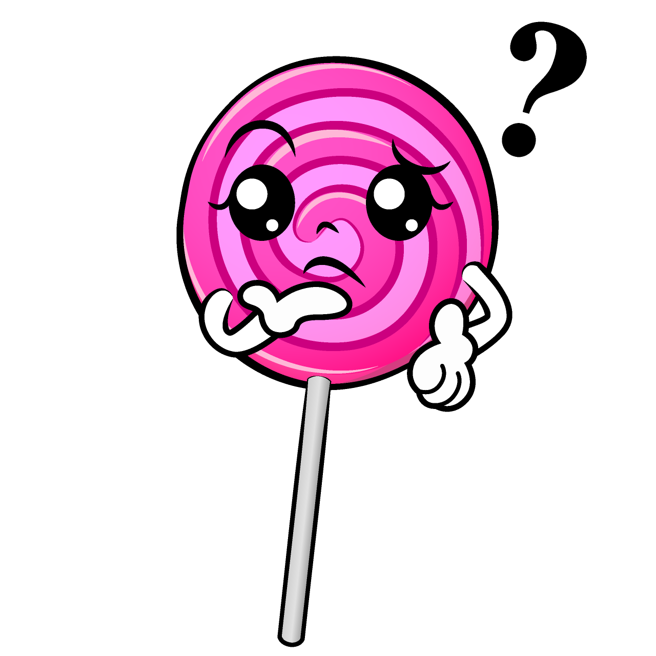 考えるペロペロキャンディ