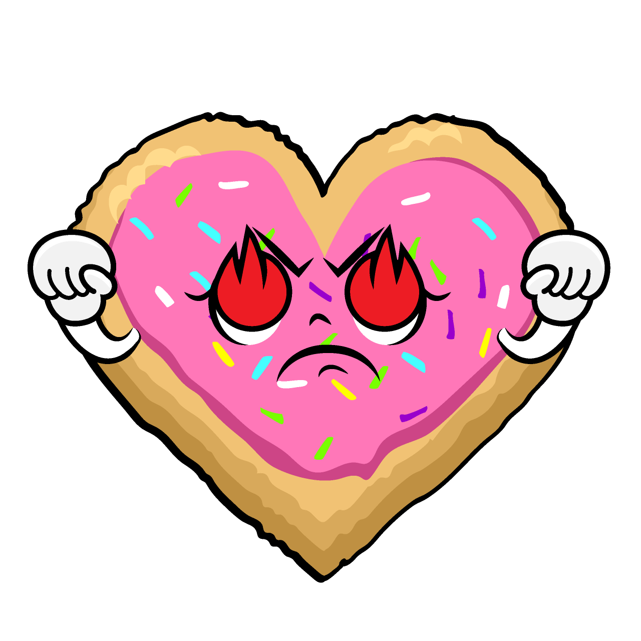 Passionate Heart Cookie