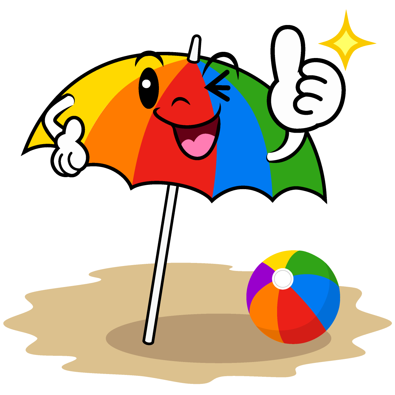 Thumbs Up Beach