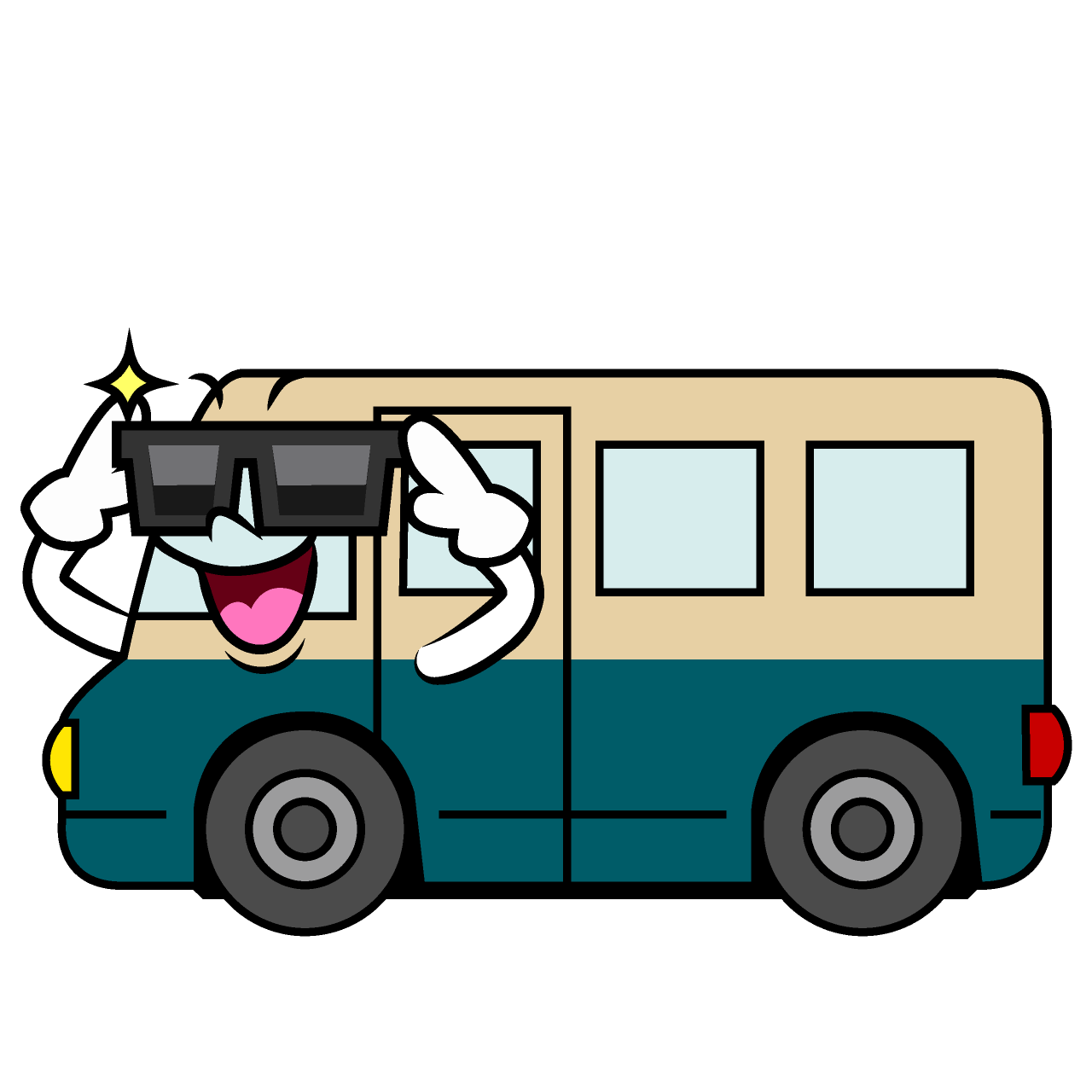 Sunglasses Delivery Truck