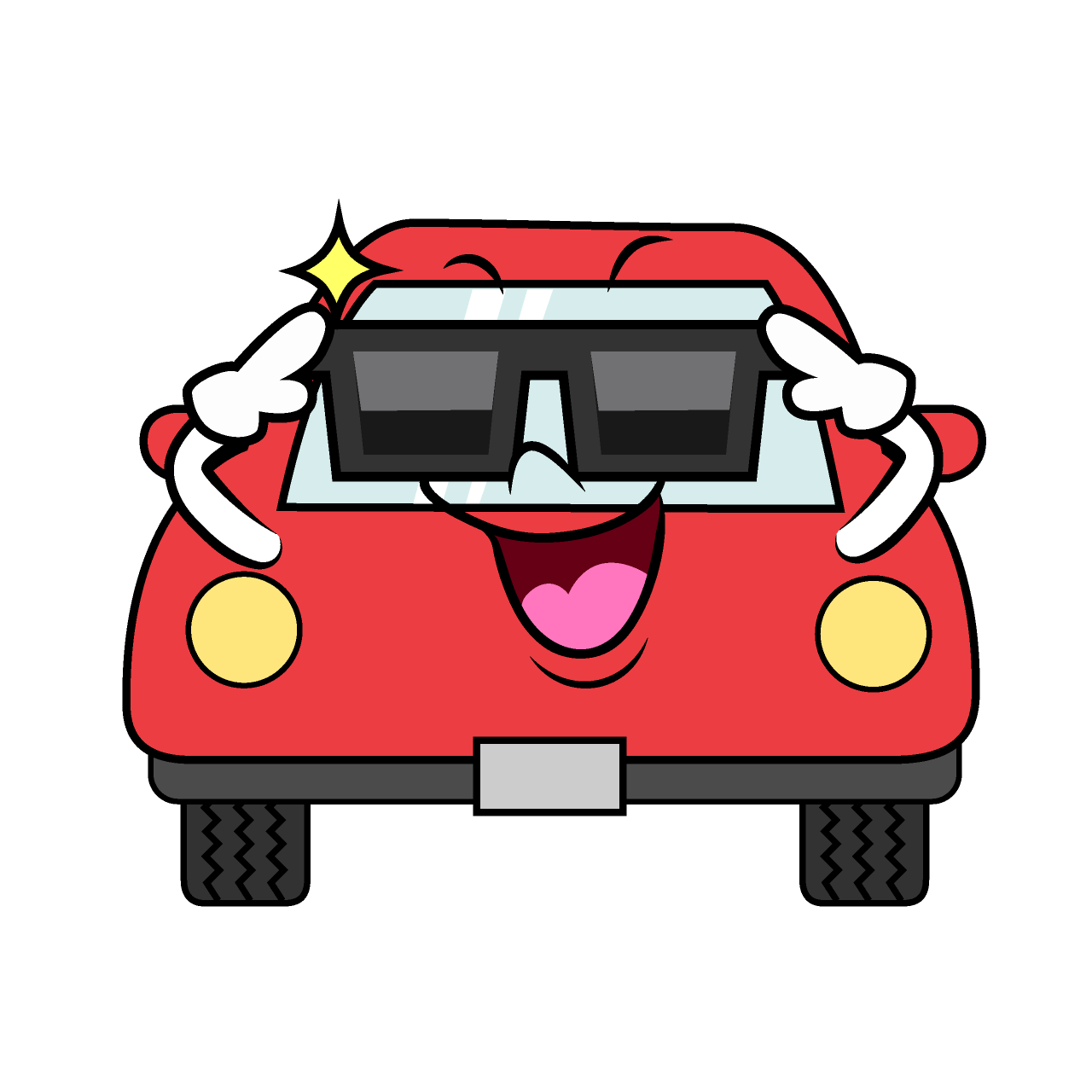 Sunglasses Car