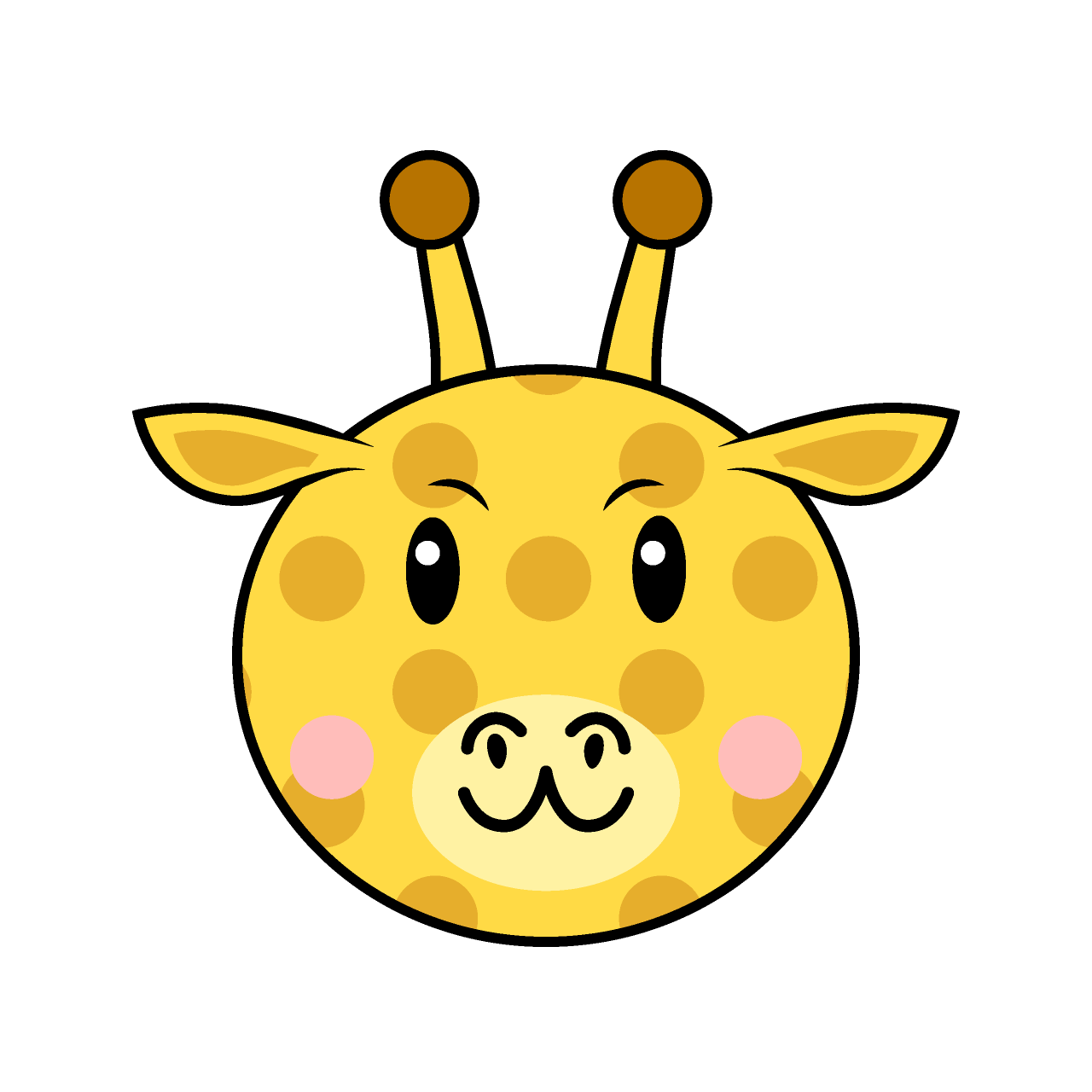 キリン顔