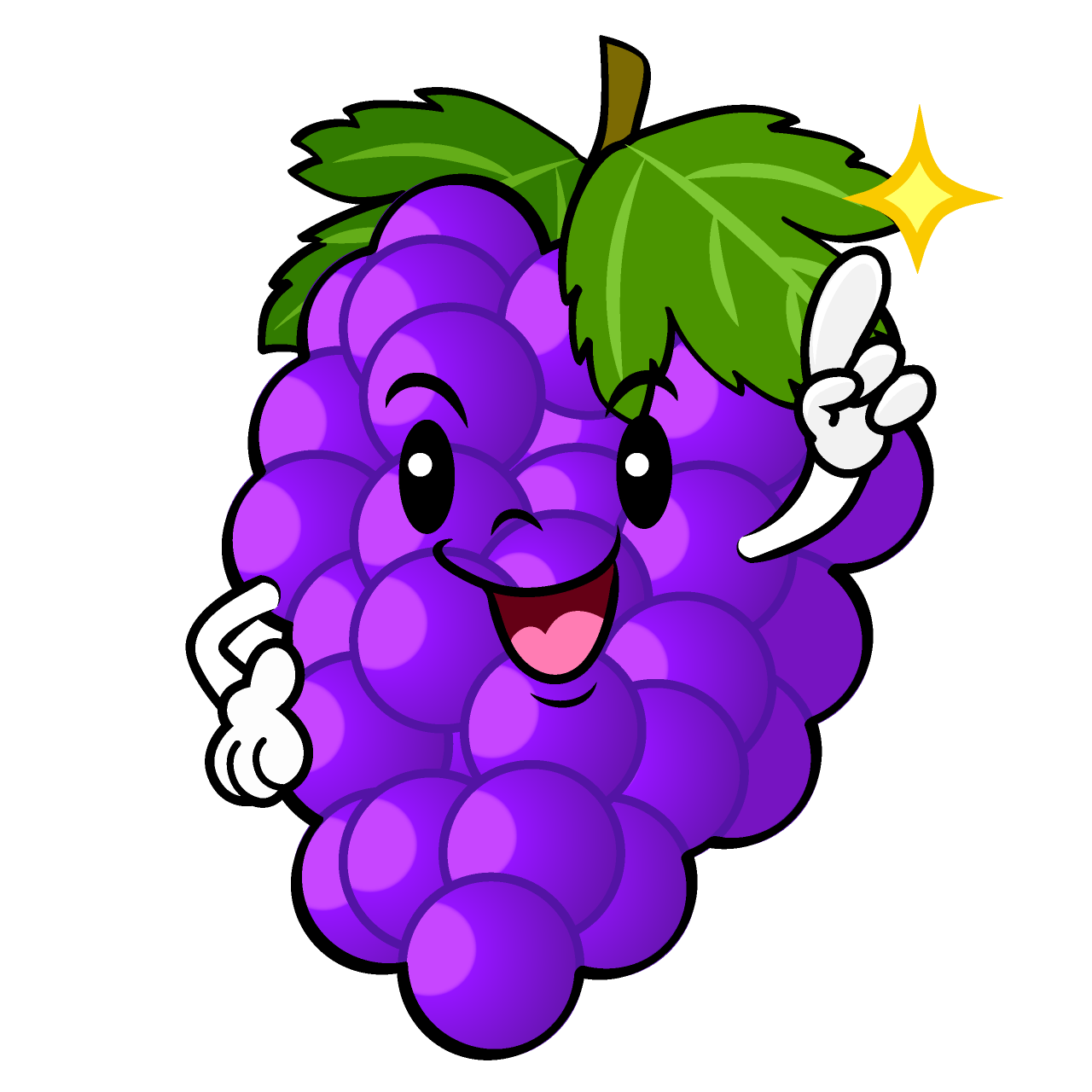 Pointing Grape
