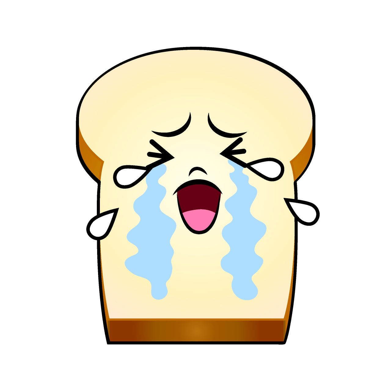 泣くパン