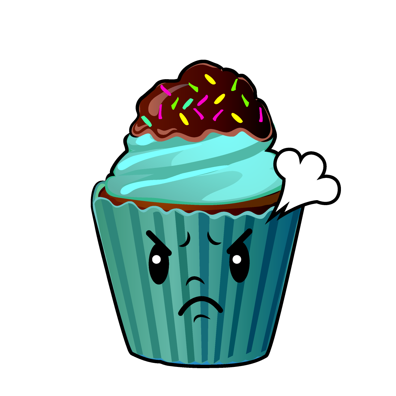 Angry Cupcake
