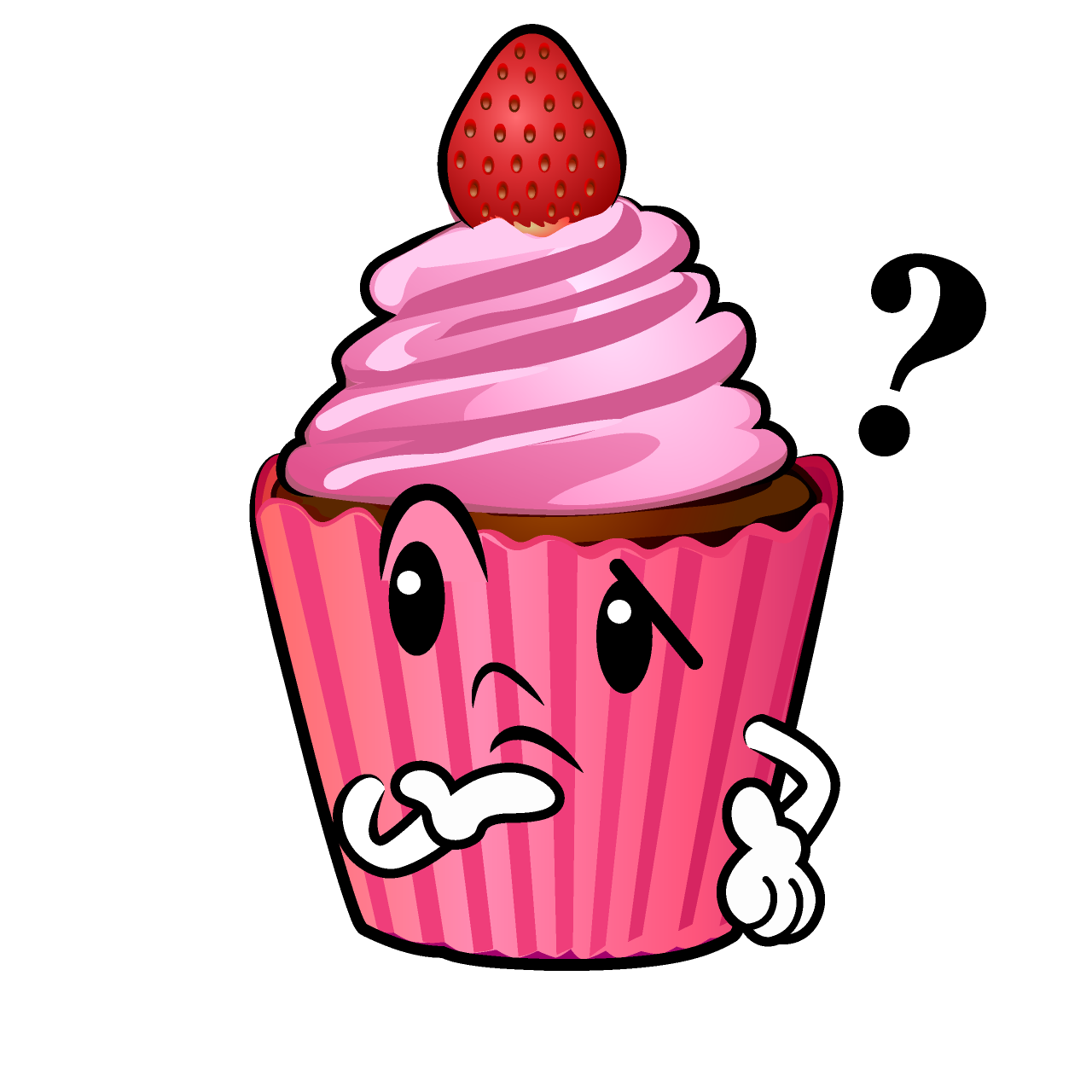 Thinking Cupcake