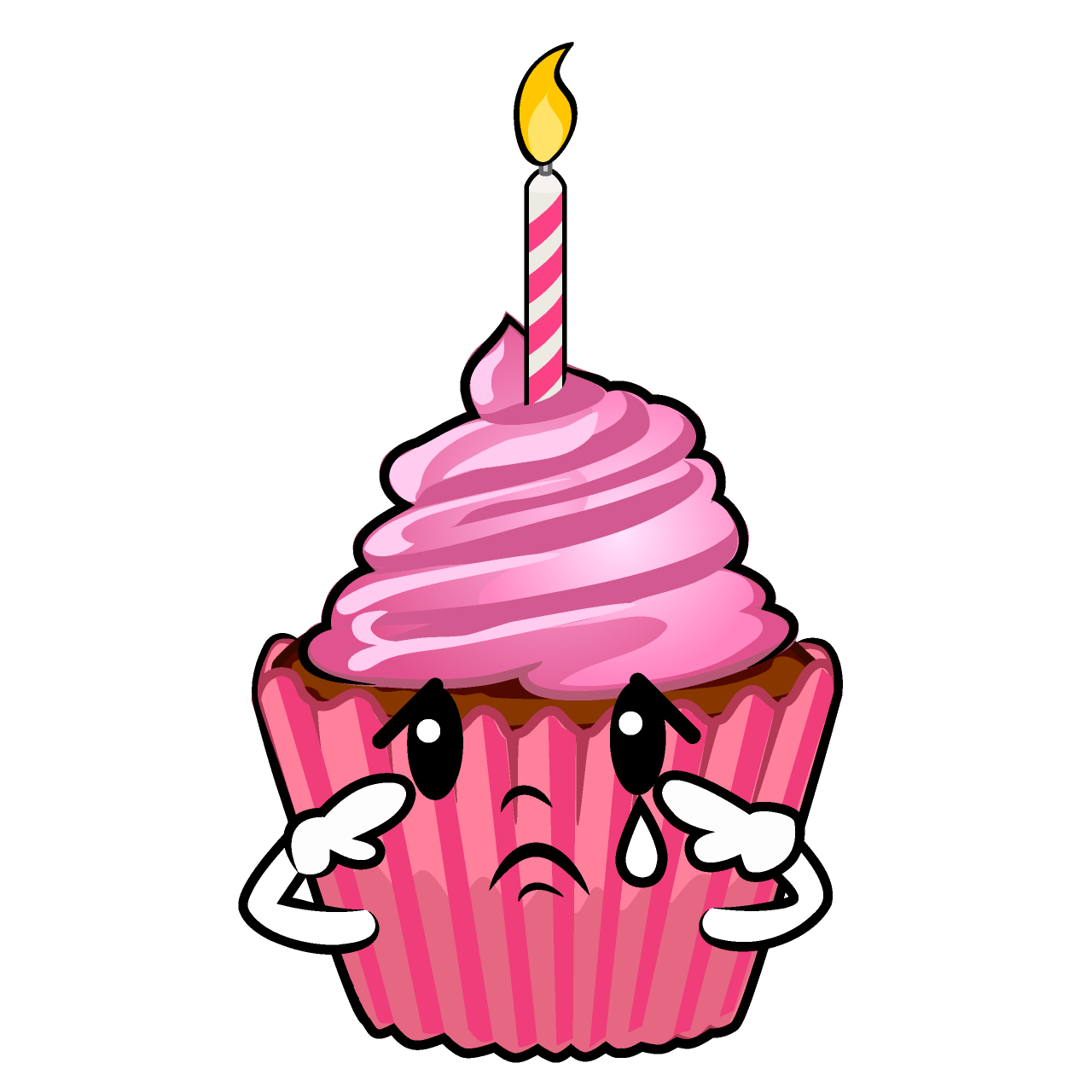 Sad Cupcake