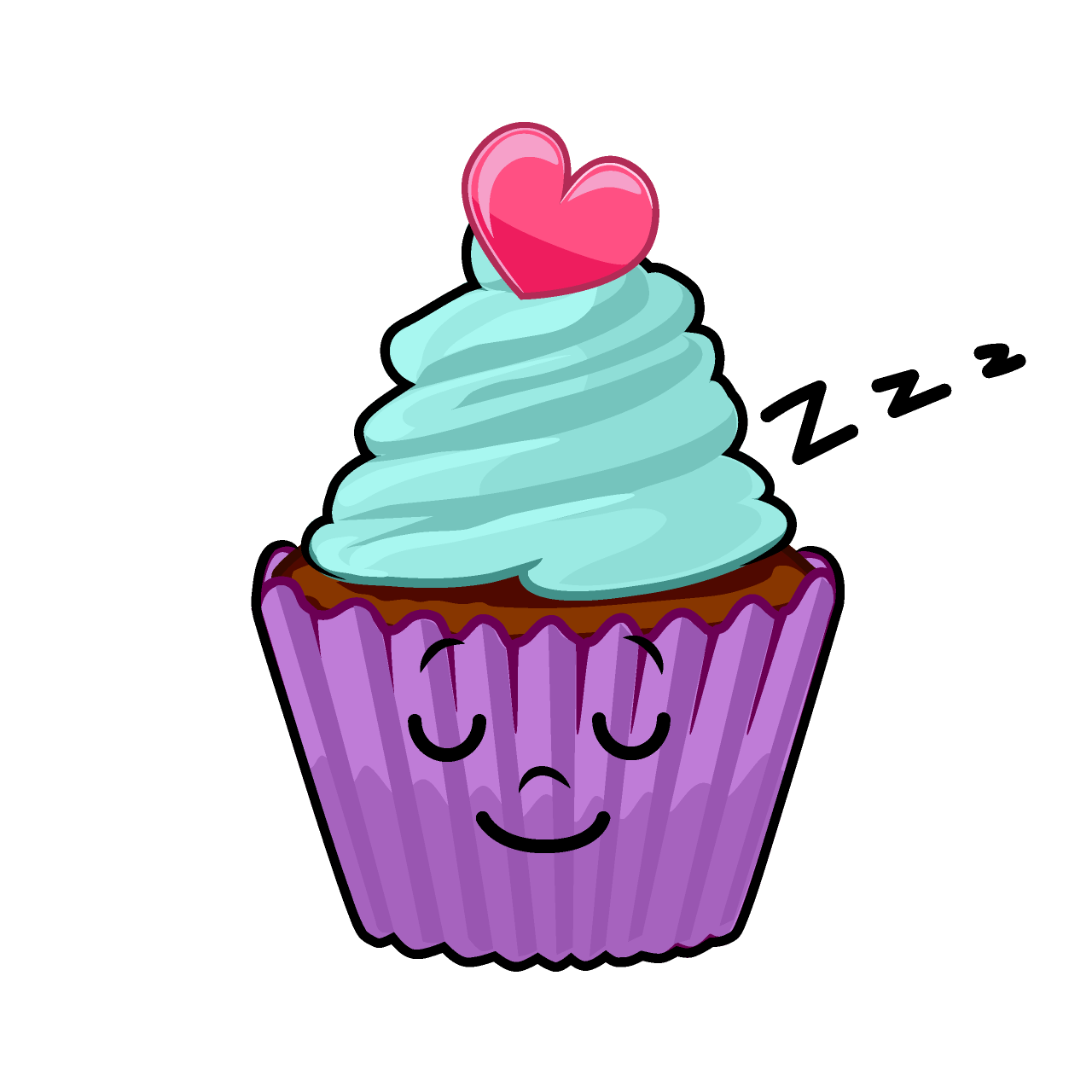 Sleeping Cupcake