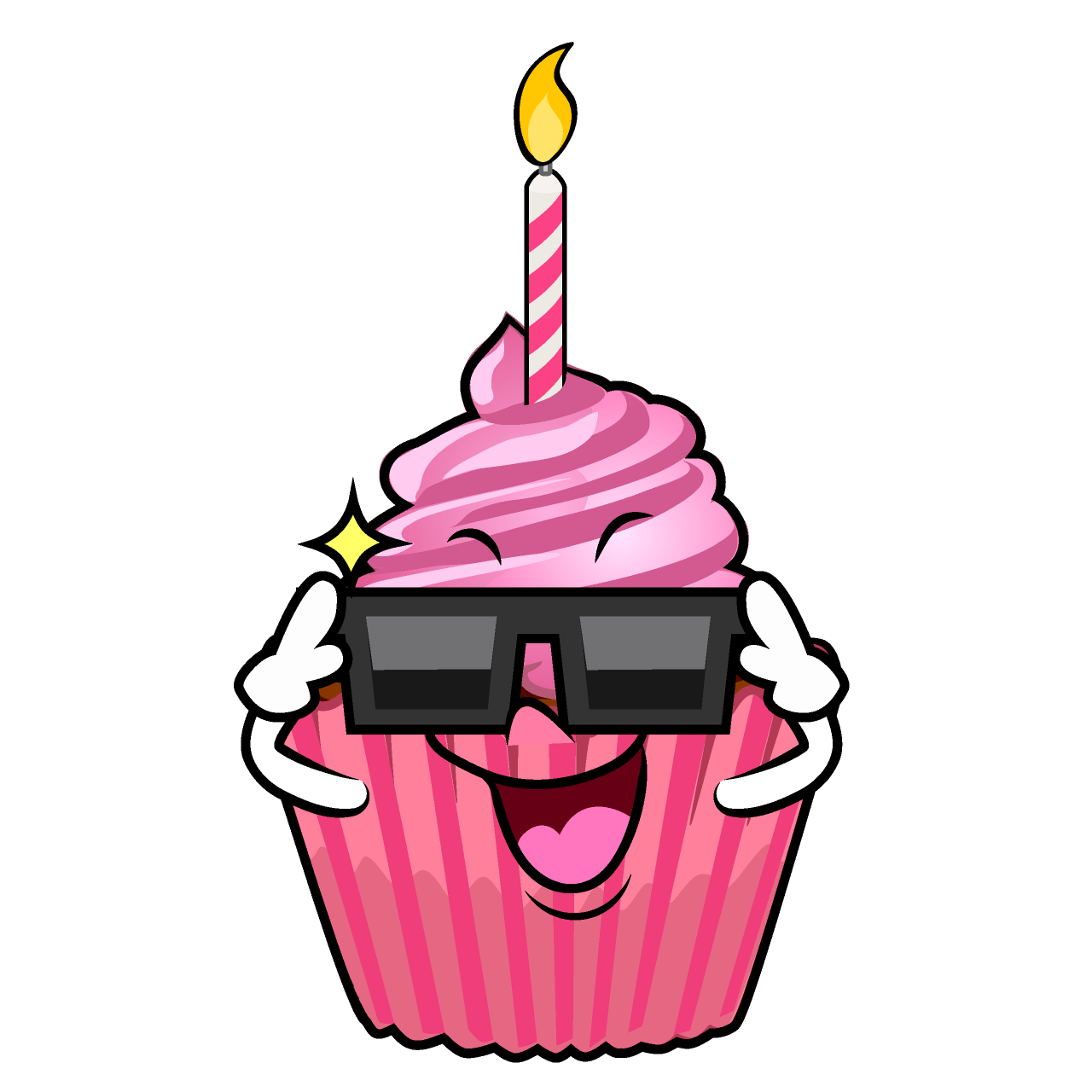 Sunglasses Cupcake