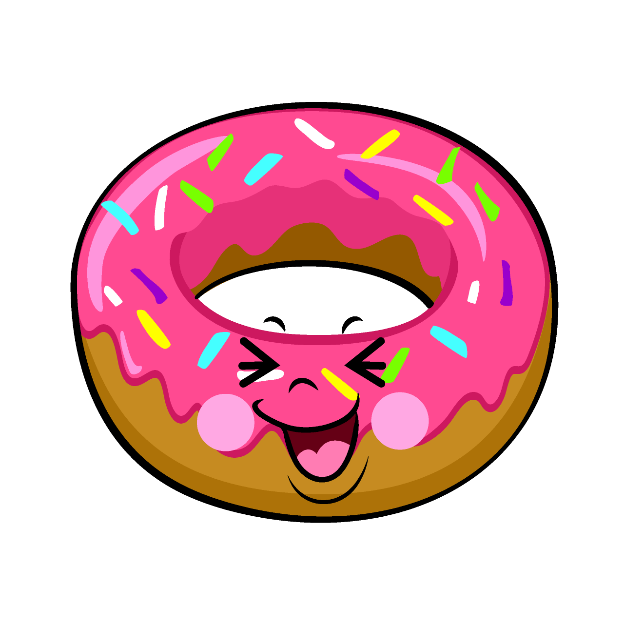 Laughing Donut