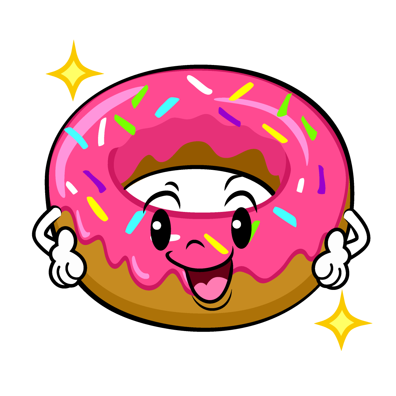 Confident Donut