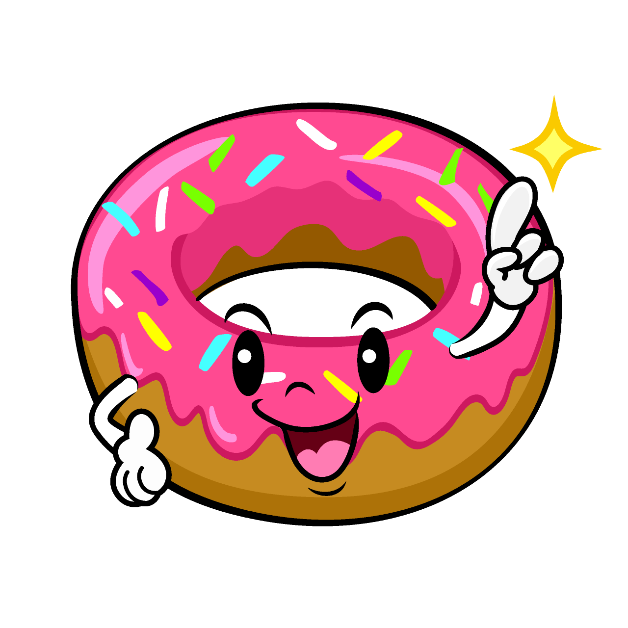 Pointing Donut