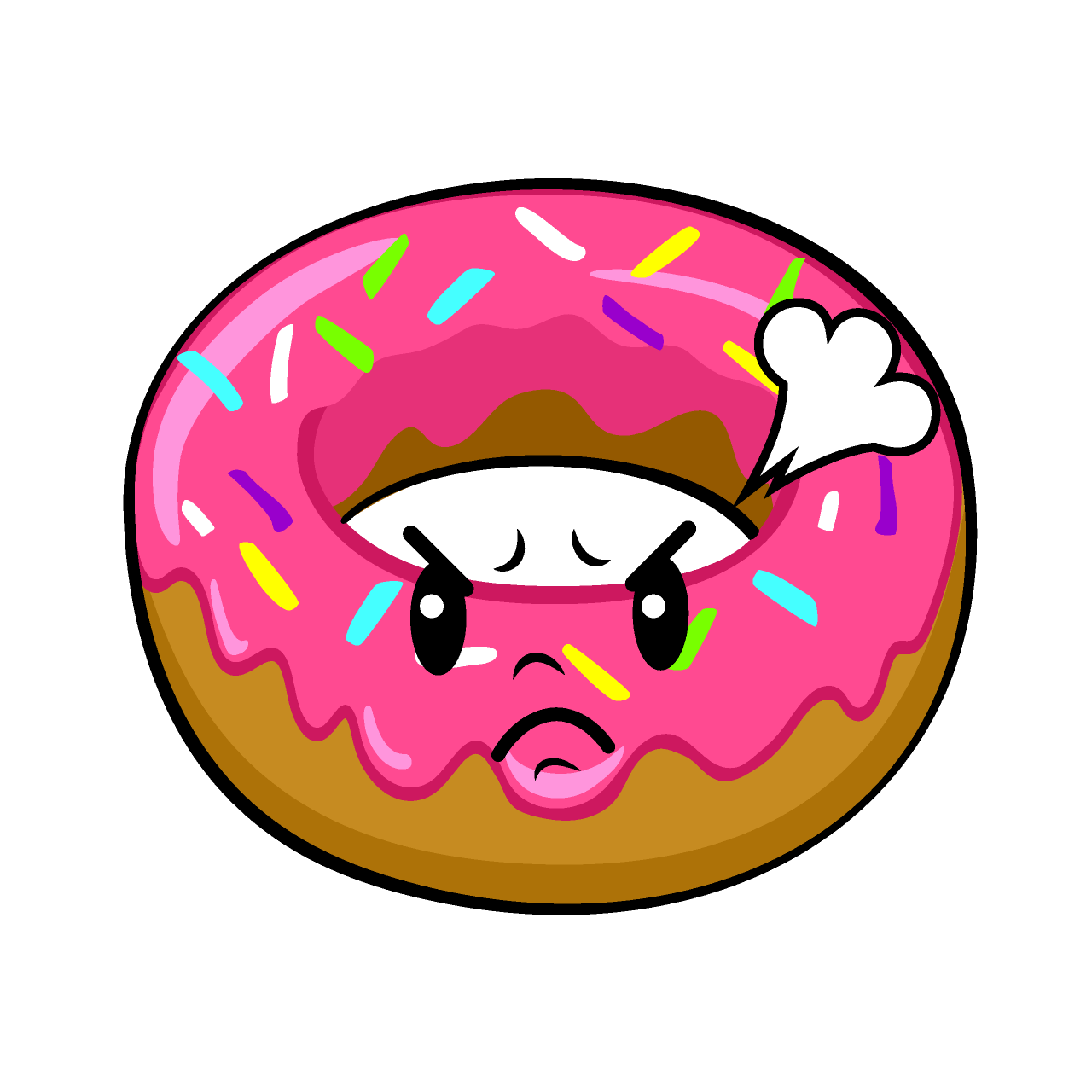 Angry Donut