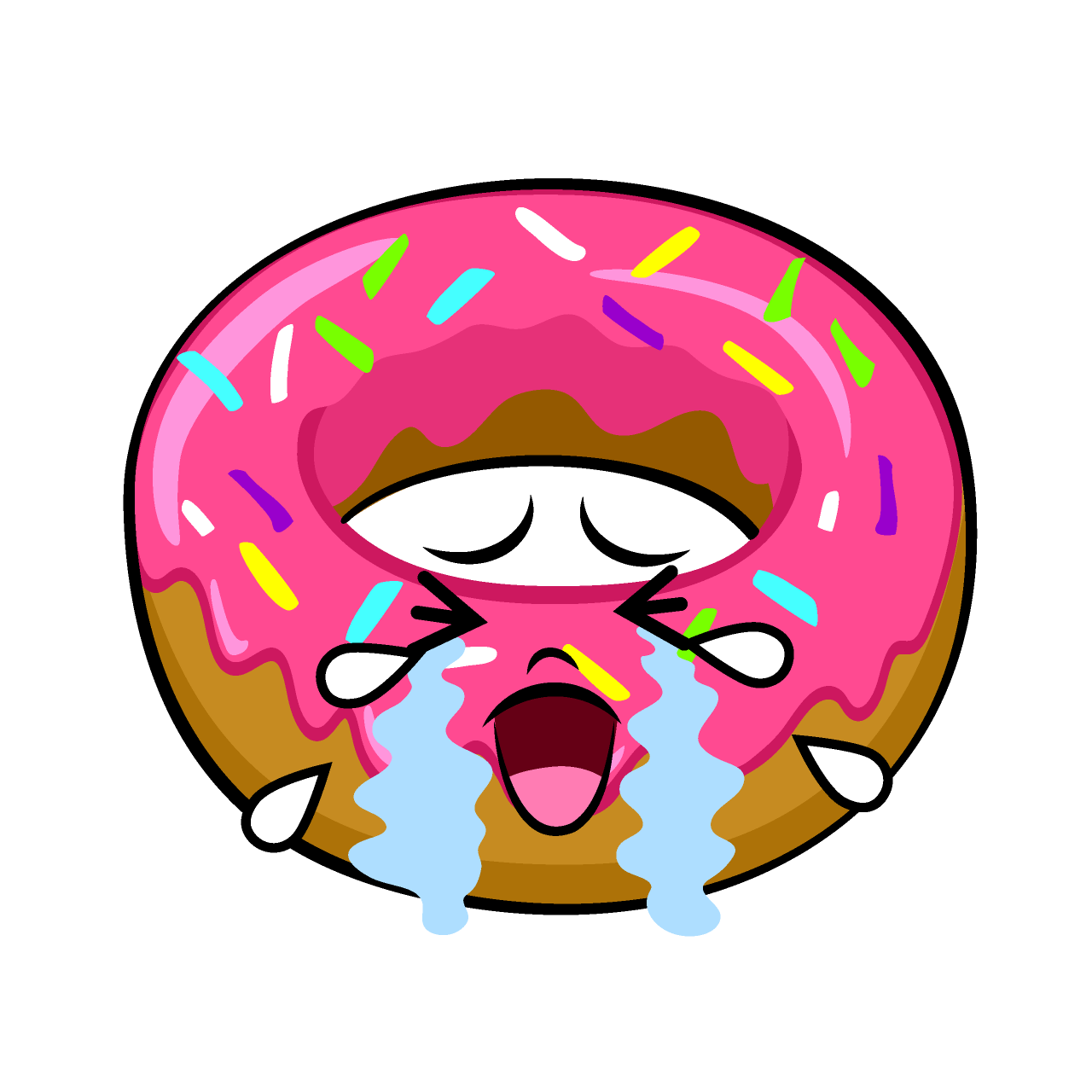 Crying Donut