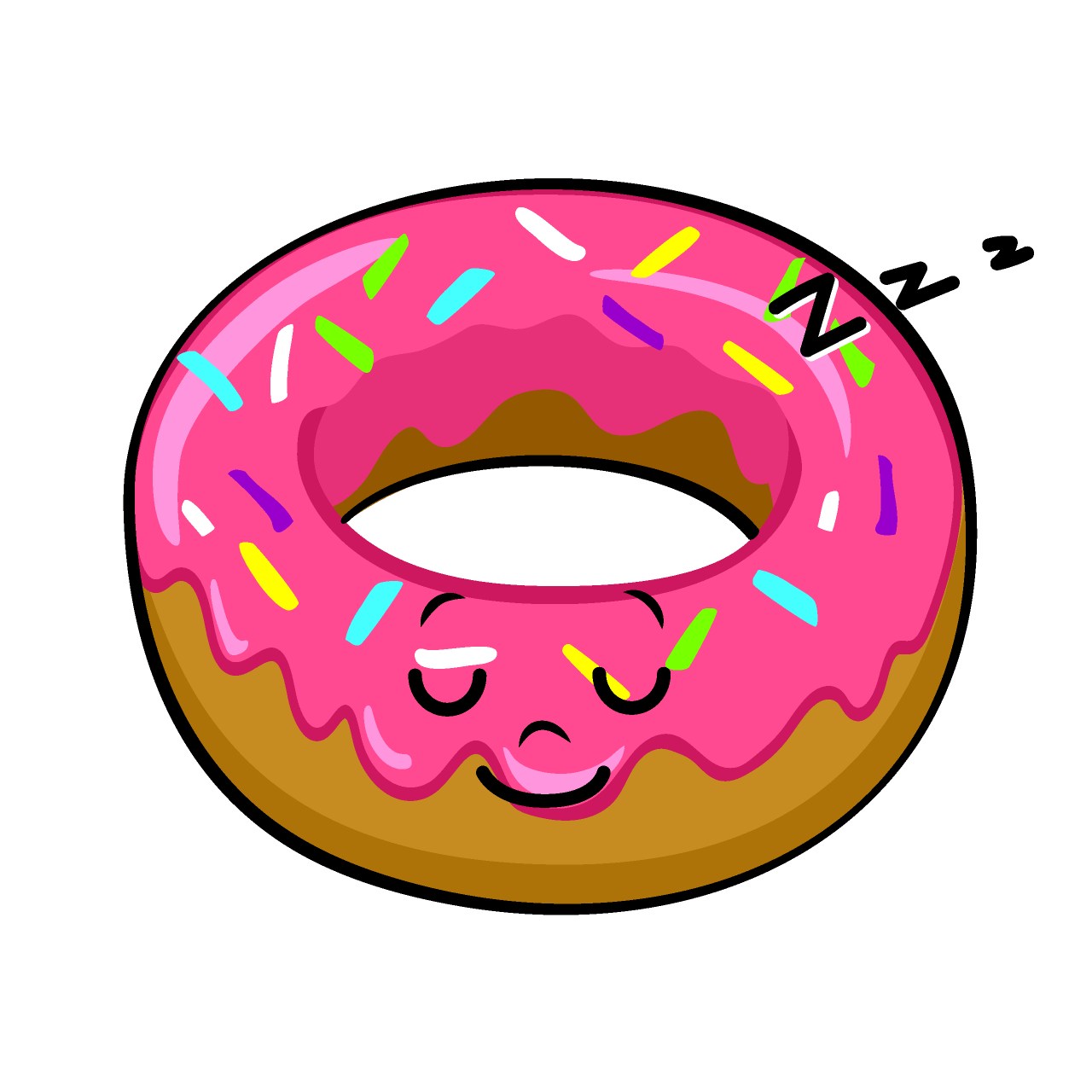 Sleeping Donut