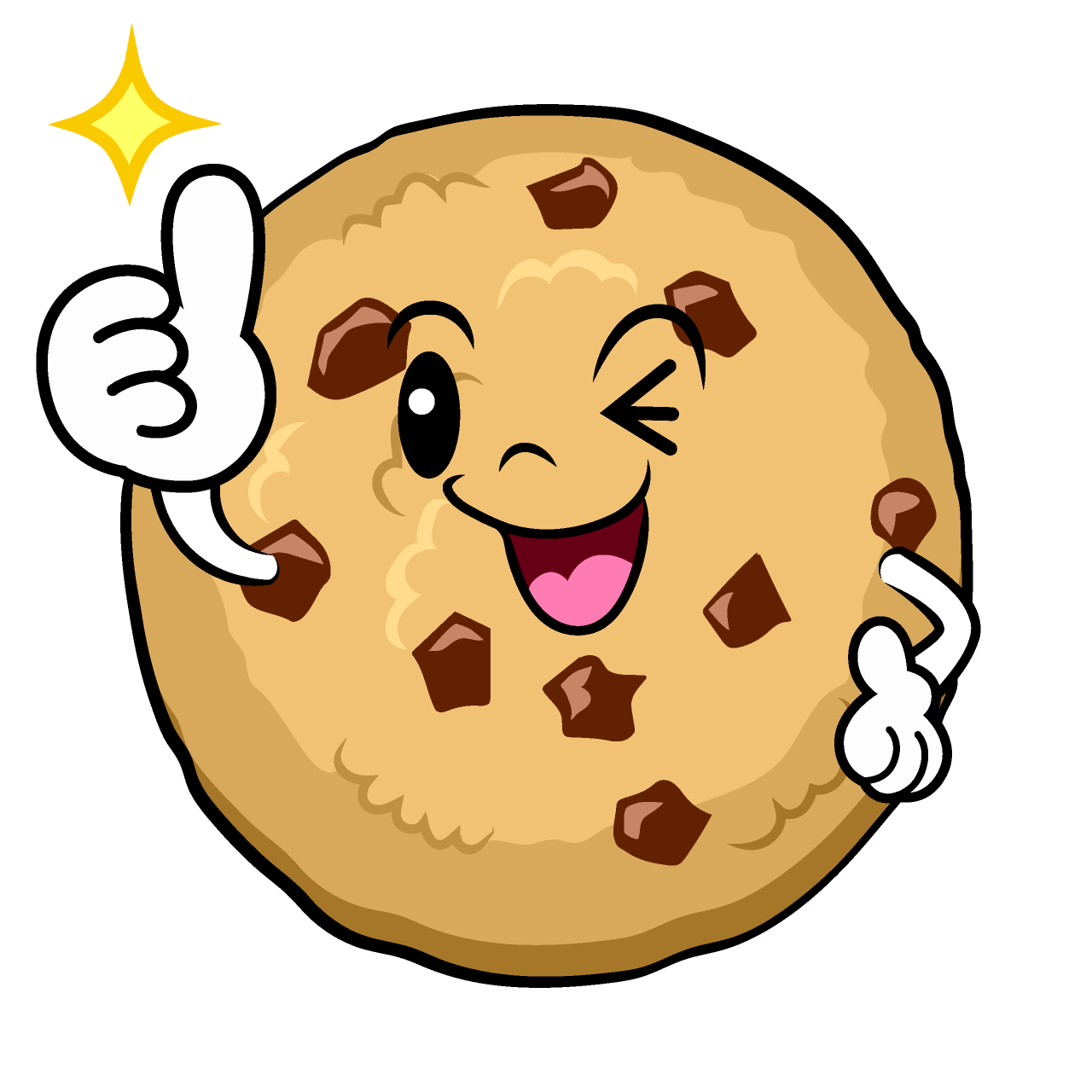 Thumbs-up Cookie