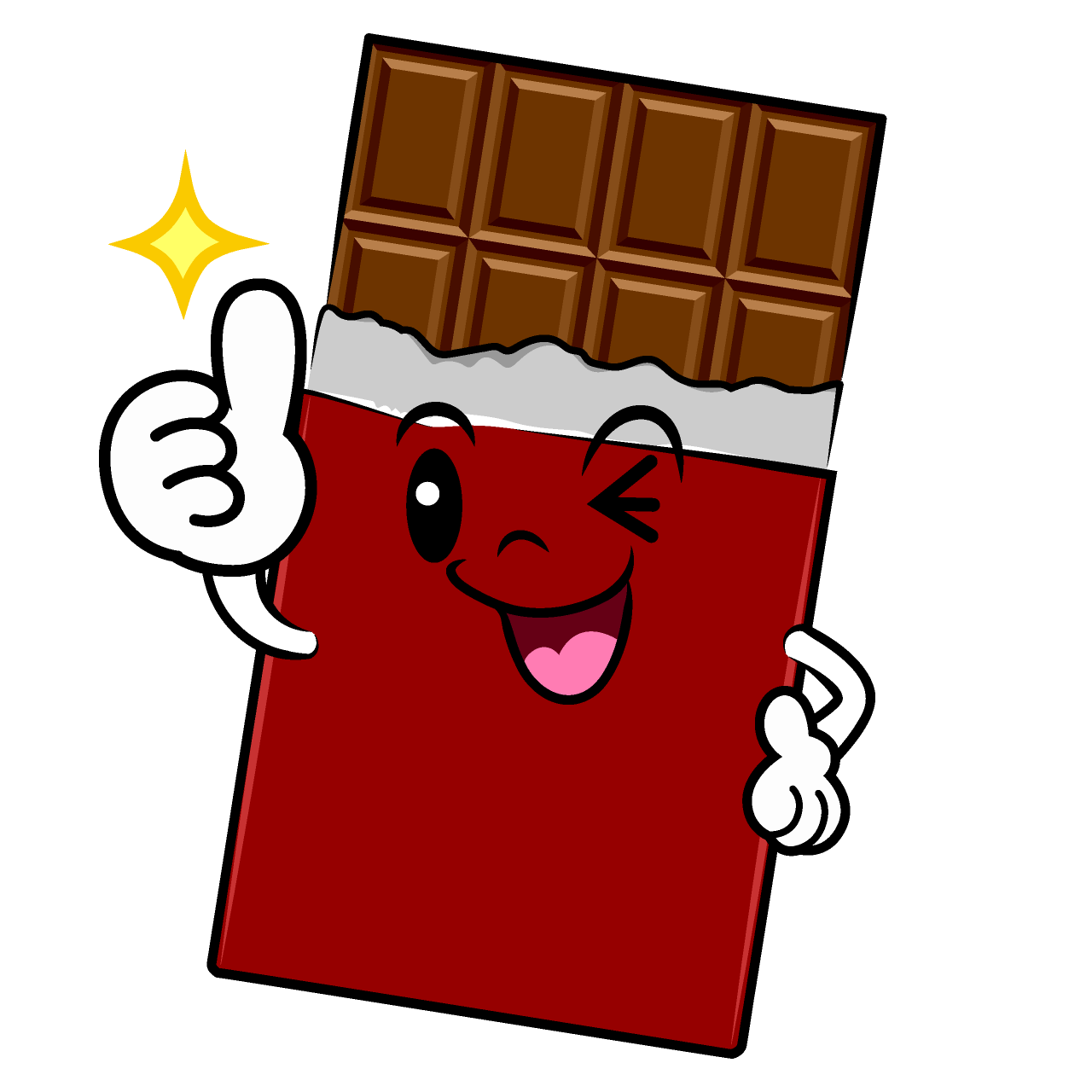 Thumbs-up Chocolate