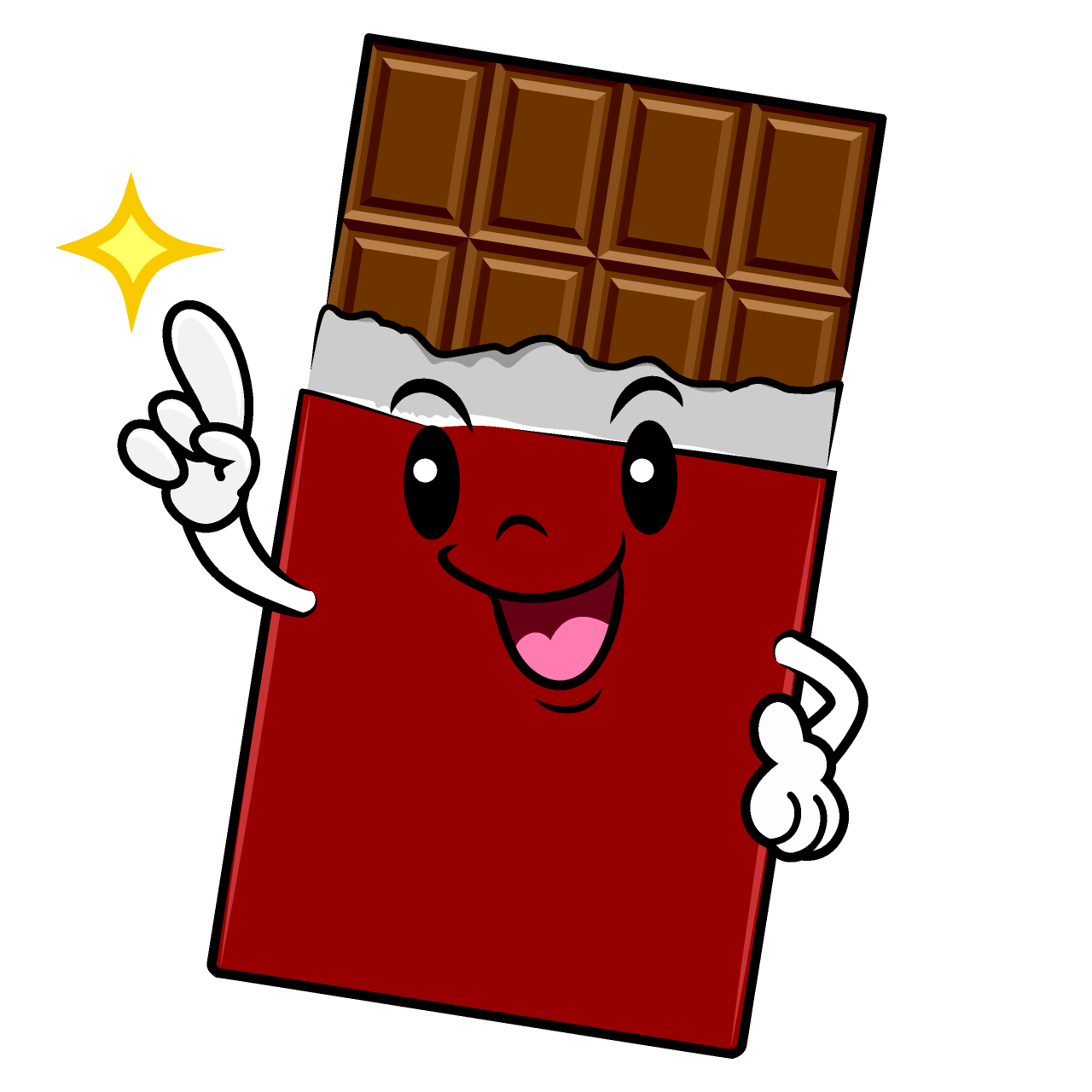 Pointing Chocolate