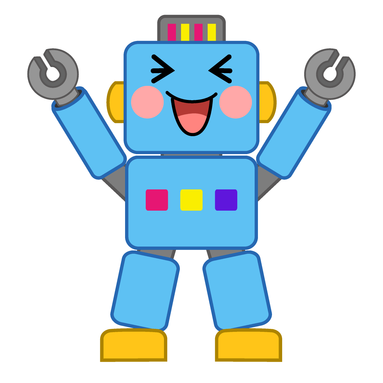 笑うロボット