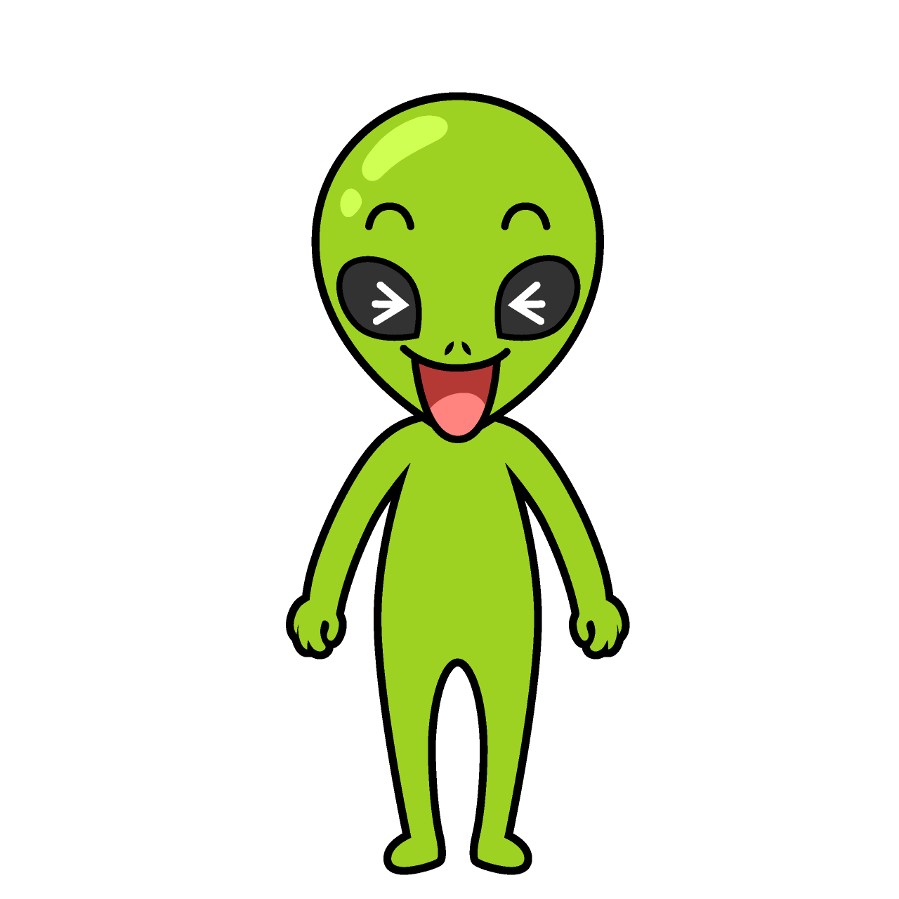 笑う宇宙人