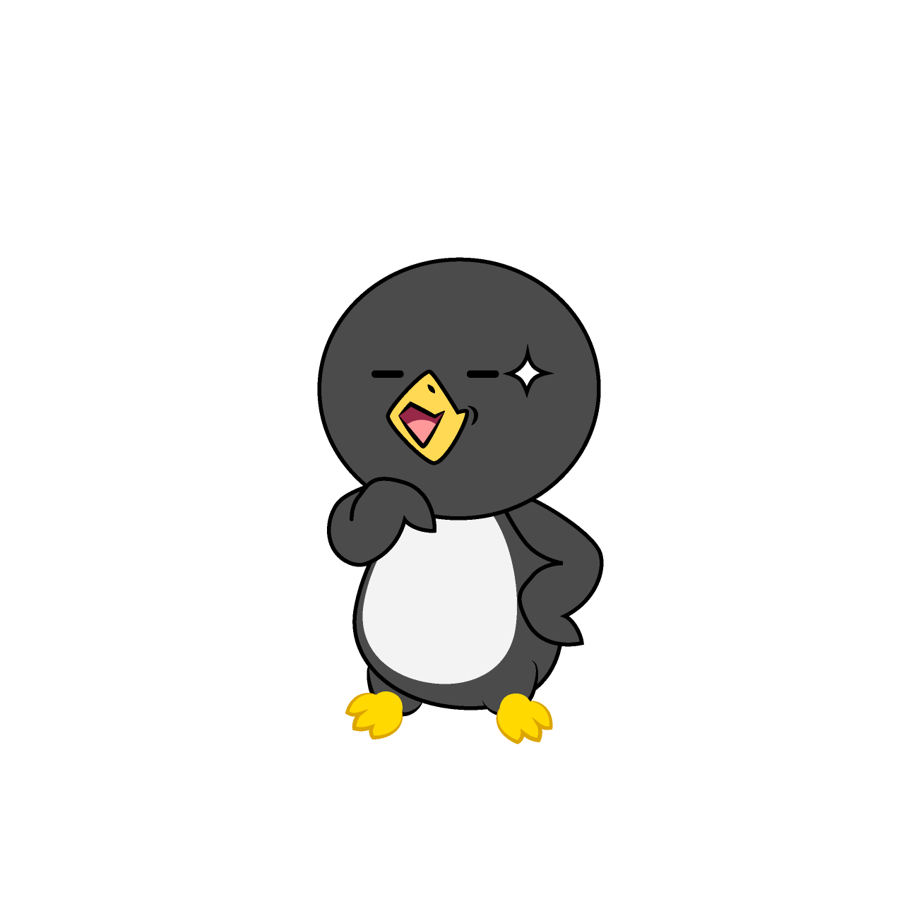 Grinning Penguin