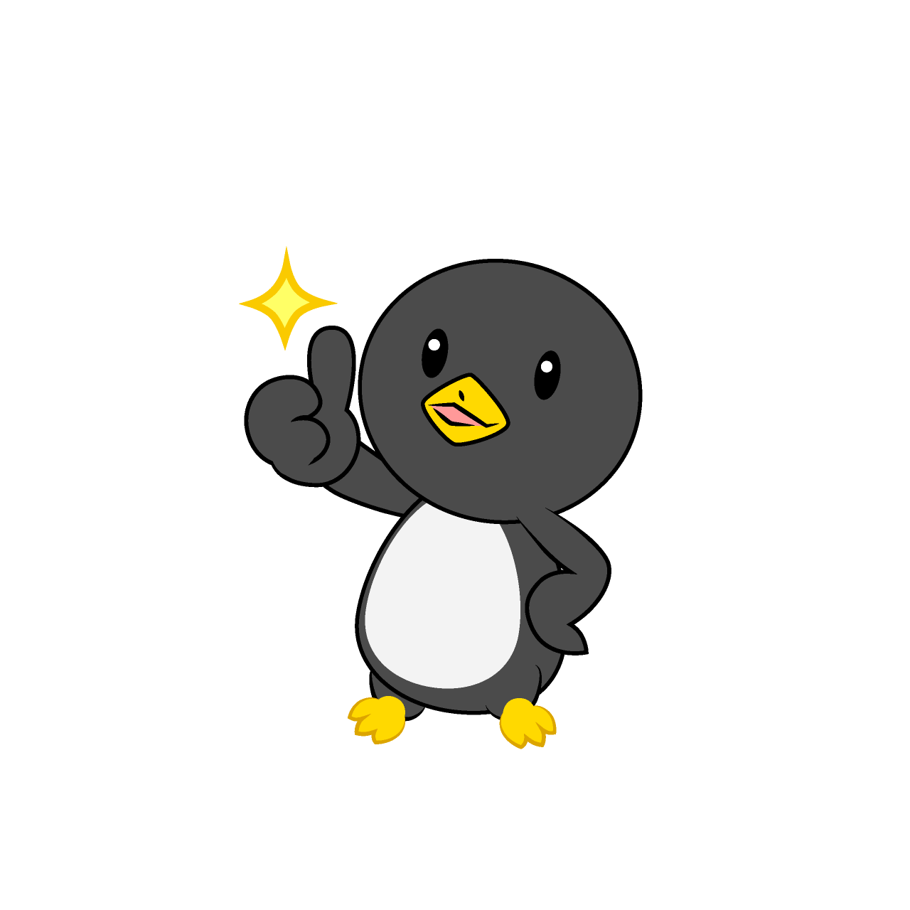 Thumbs-up Penguin
