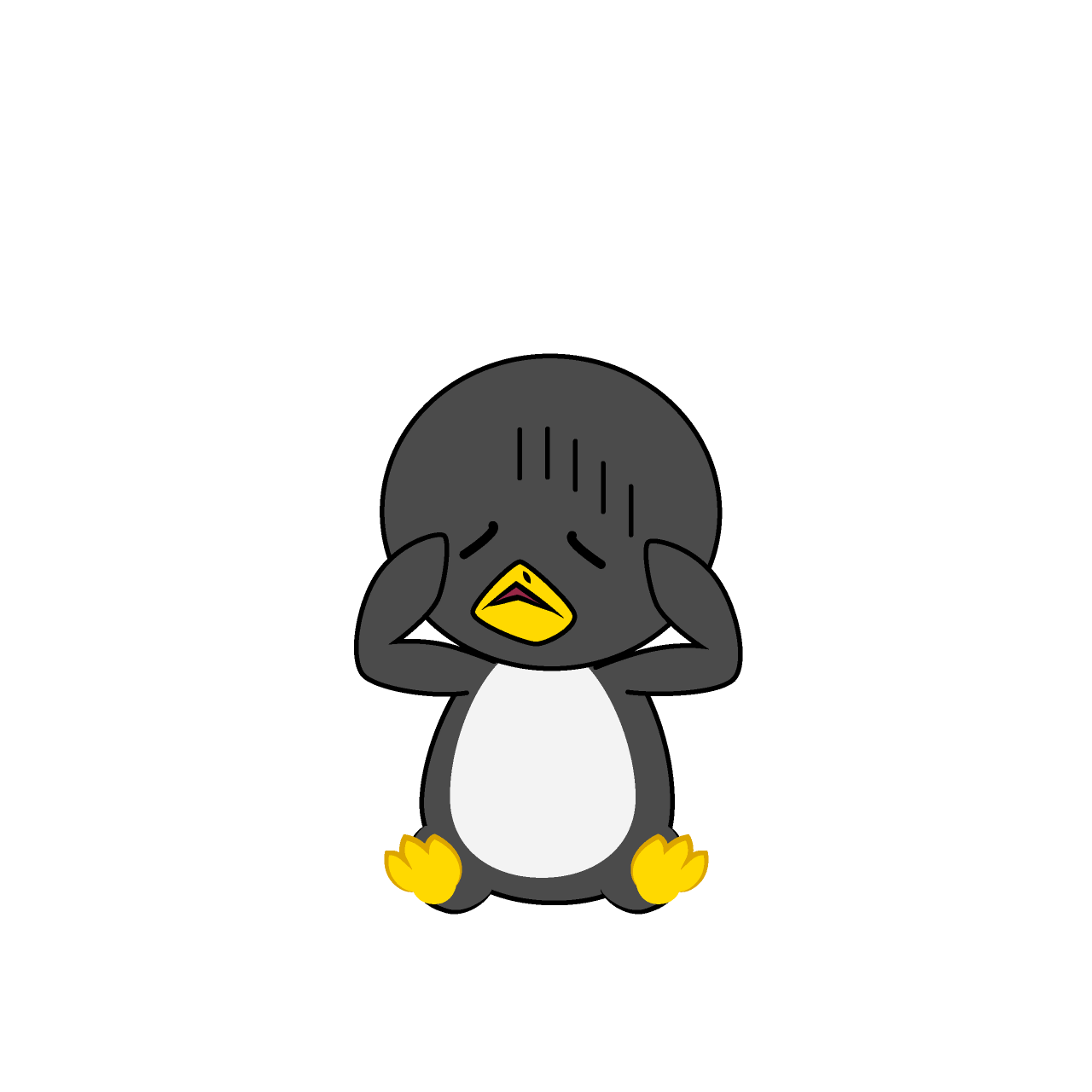 Depressed Penguin