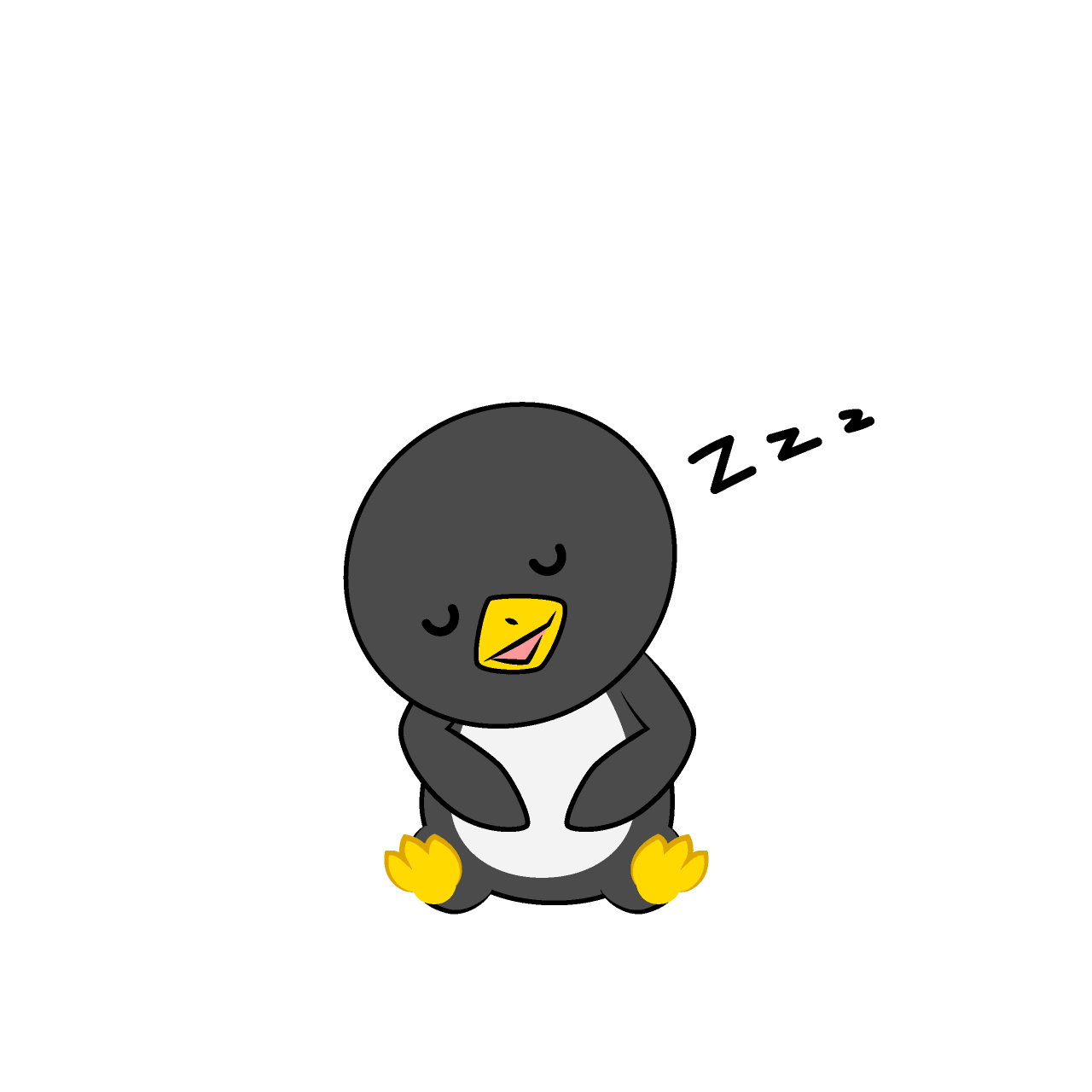Sleeping Penguin