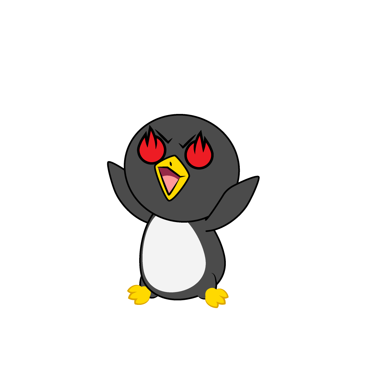 Burning Penguin