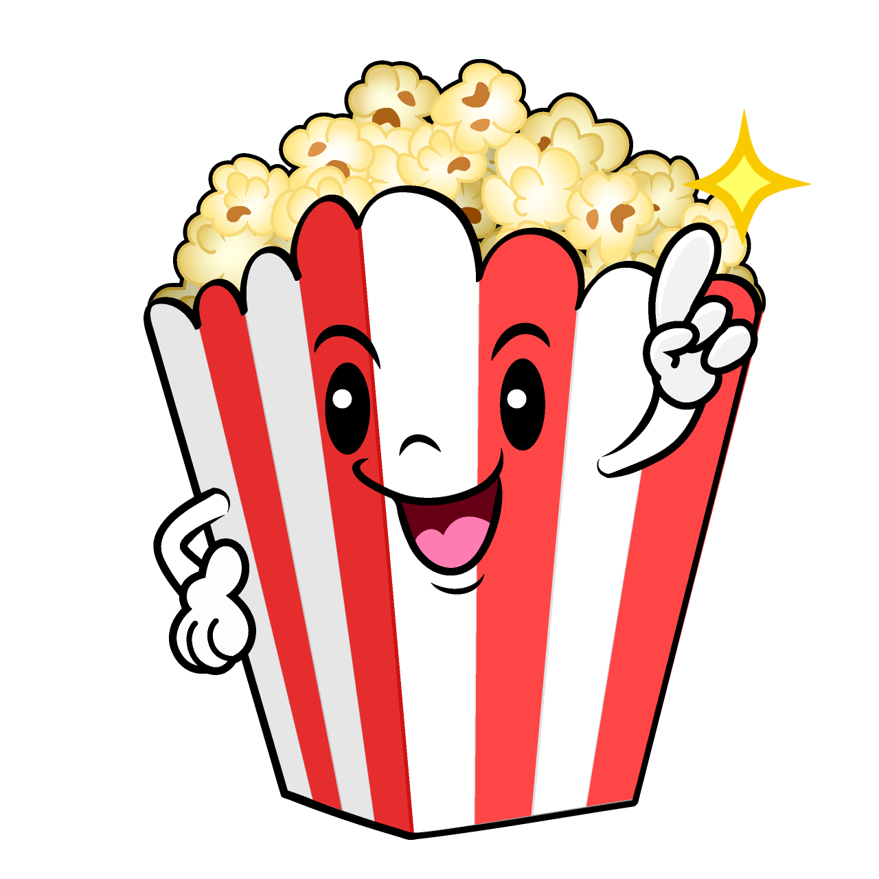 指差しポップコーン