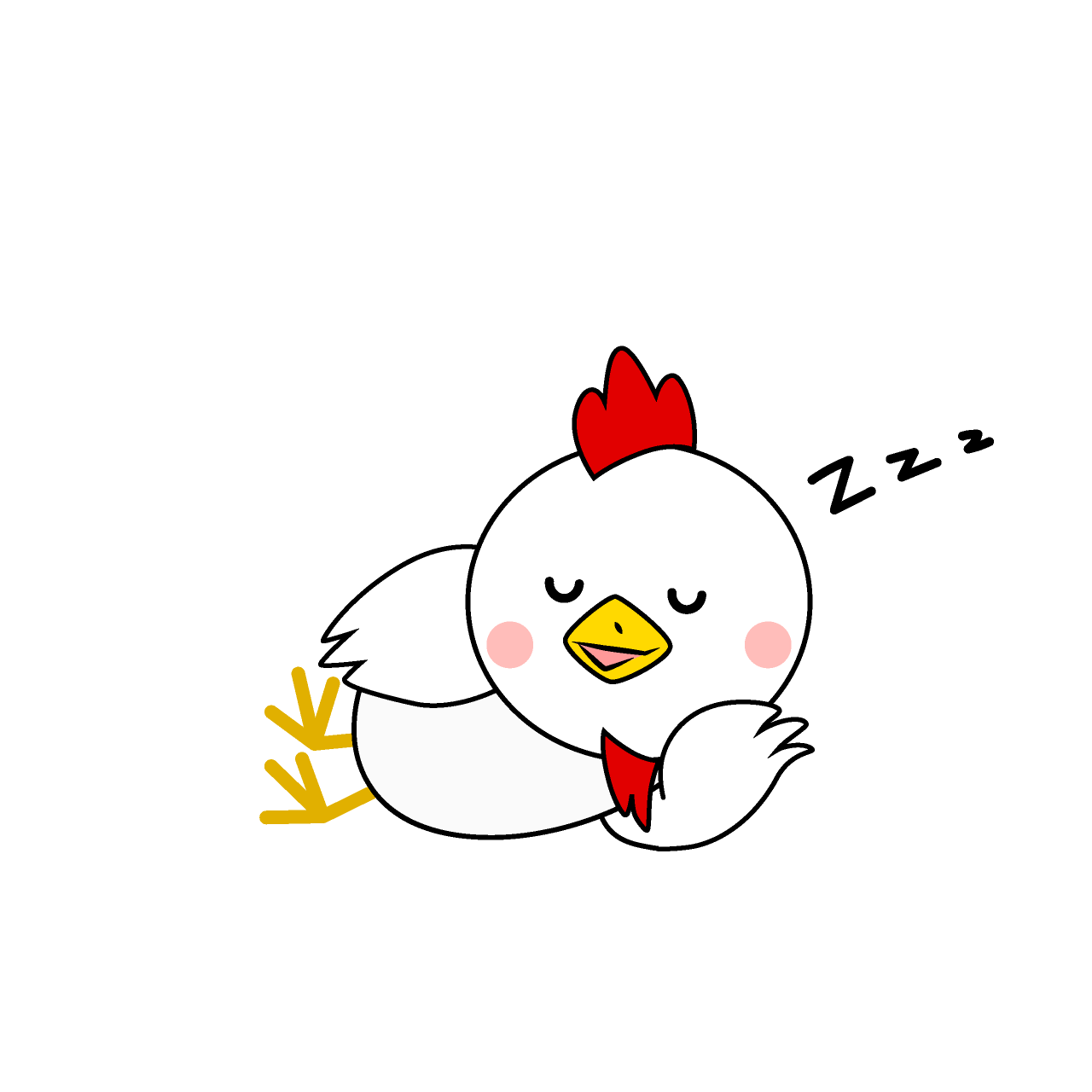 Sleeping Chicken