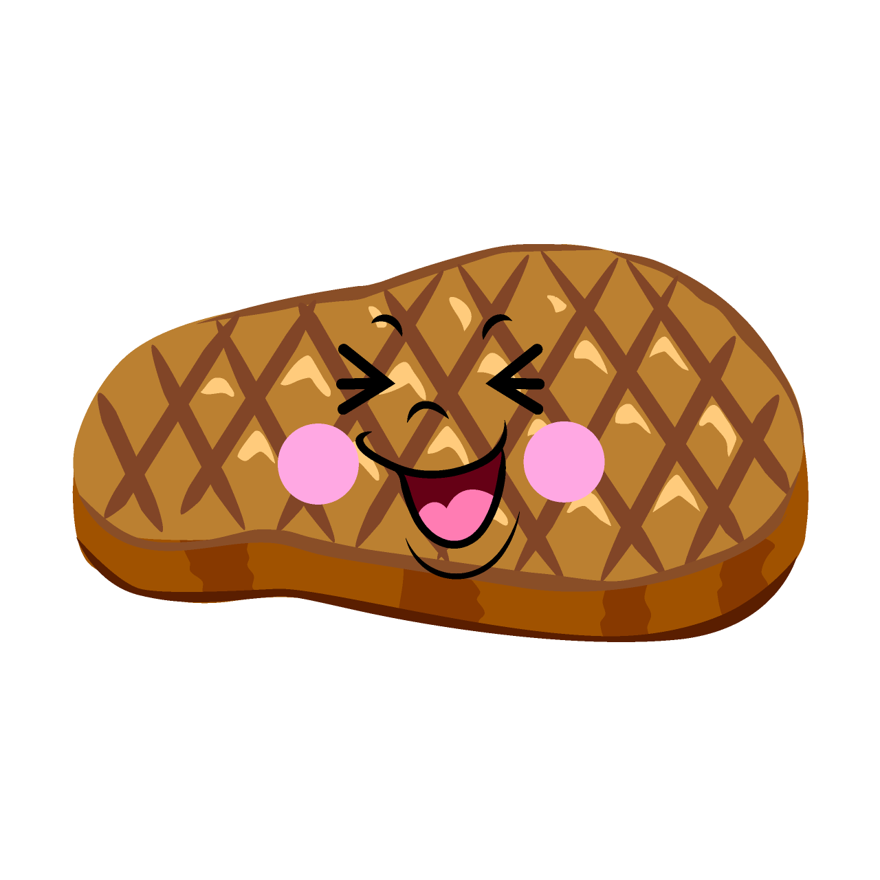 笑うステーキ